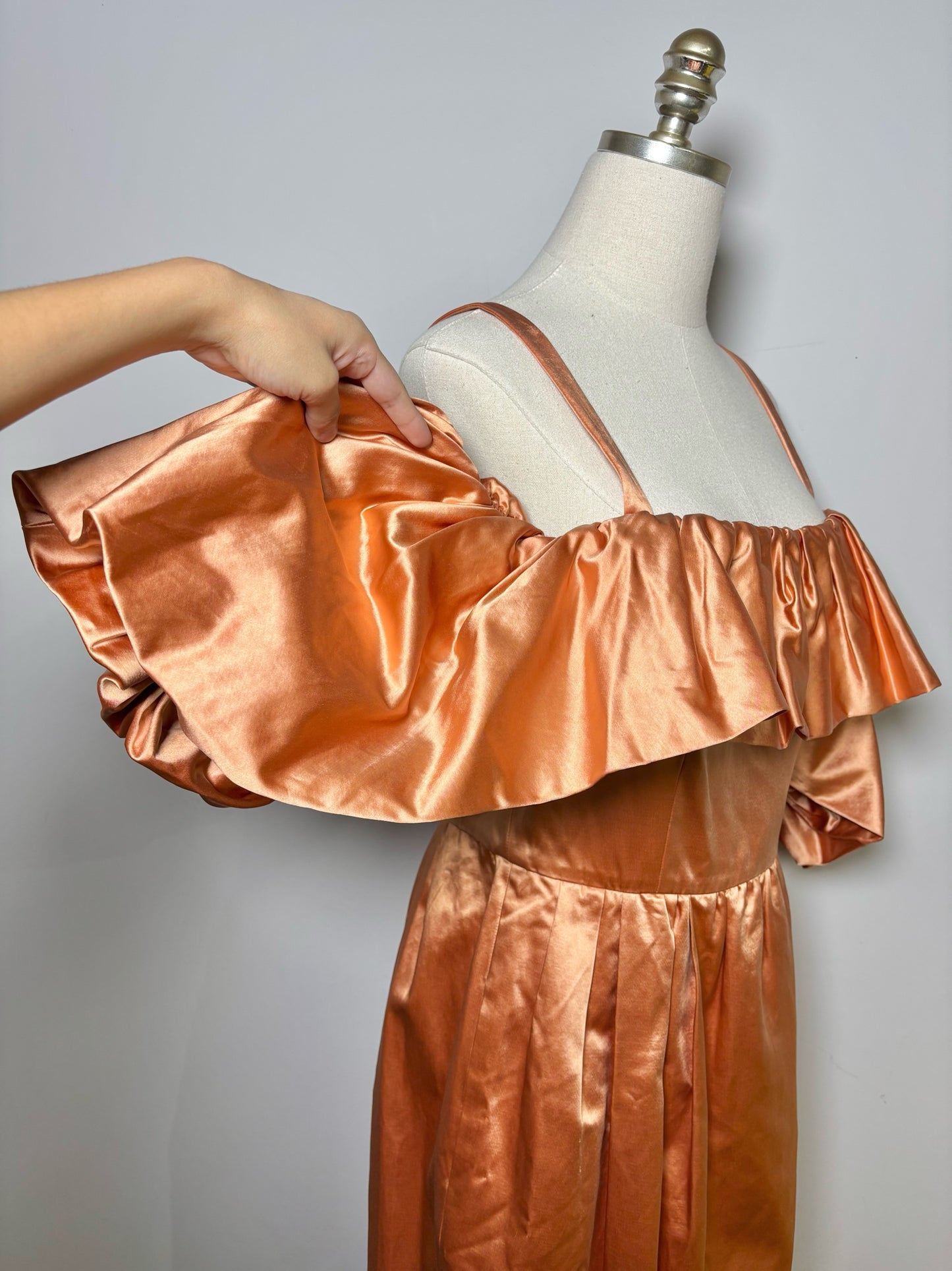 Women Size 6 Ulla Johnson Copper Solid NWT "Lellita" Dress