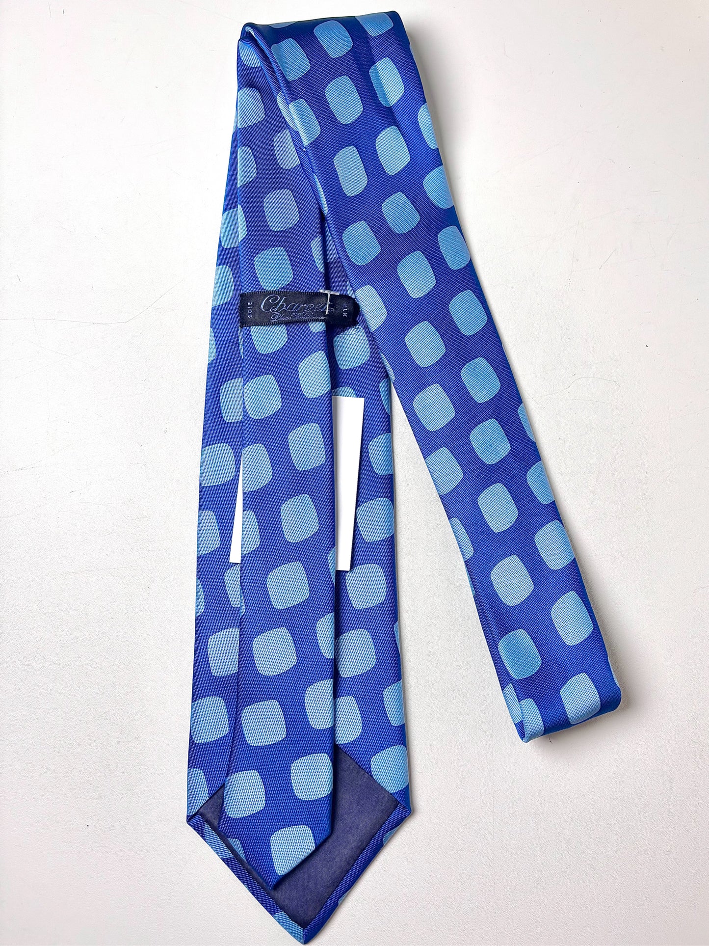 Charvet Blue Silk Dot Men's Tie