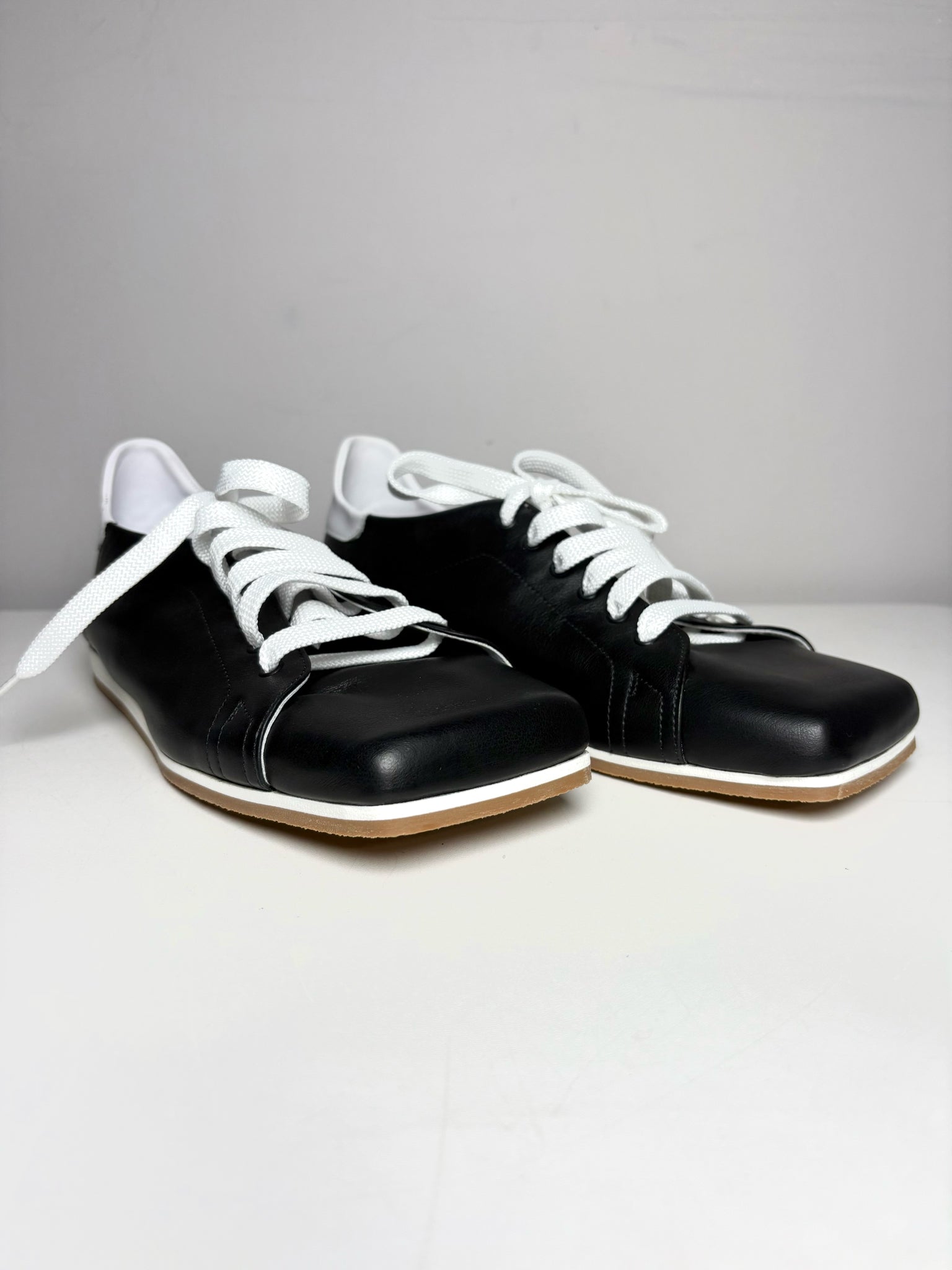 W Shoe Size 38 (8 US) Tibi Seth Black Leather Pre-owned, NWOT Lace