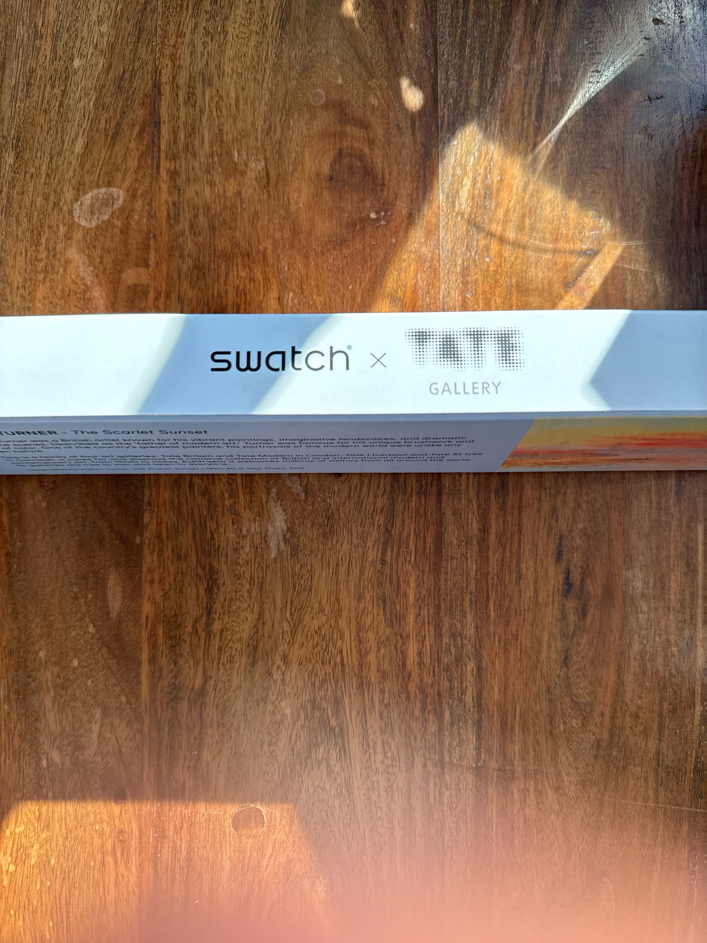 Swatch x Tate Gallery Collection PVC | New in Box Pre-owned Unisex Watch