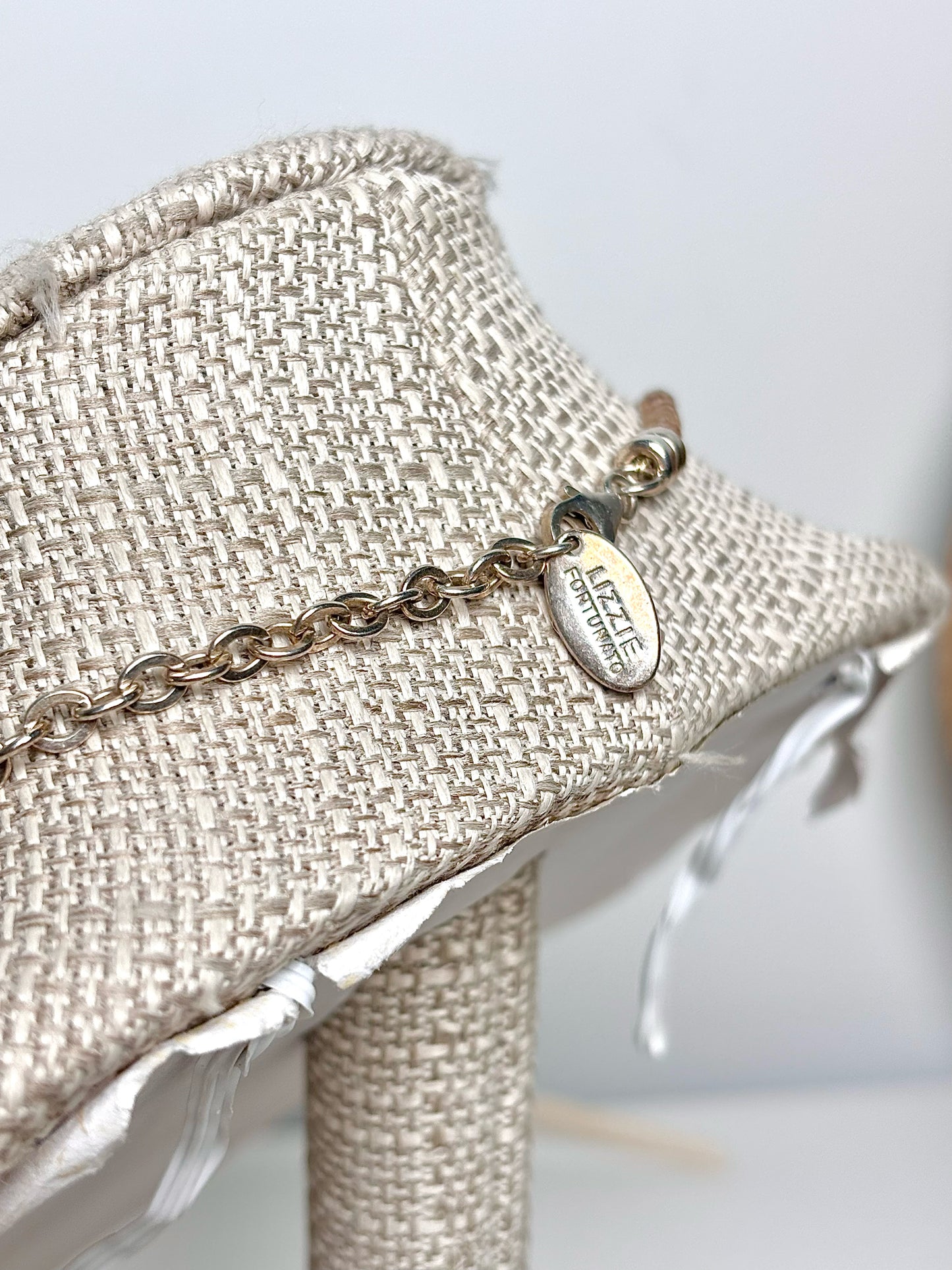 Lizzie Fortunato Freshwater Pearl Sterling Silver Necklace
