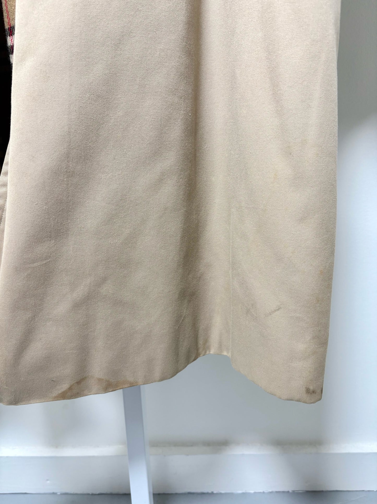 Burberrys' Khaki Cotton Solid Men's Coat