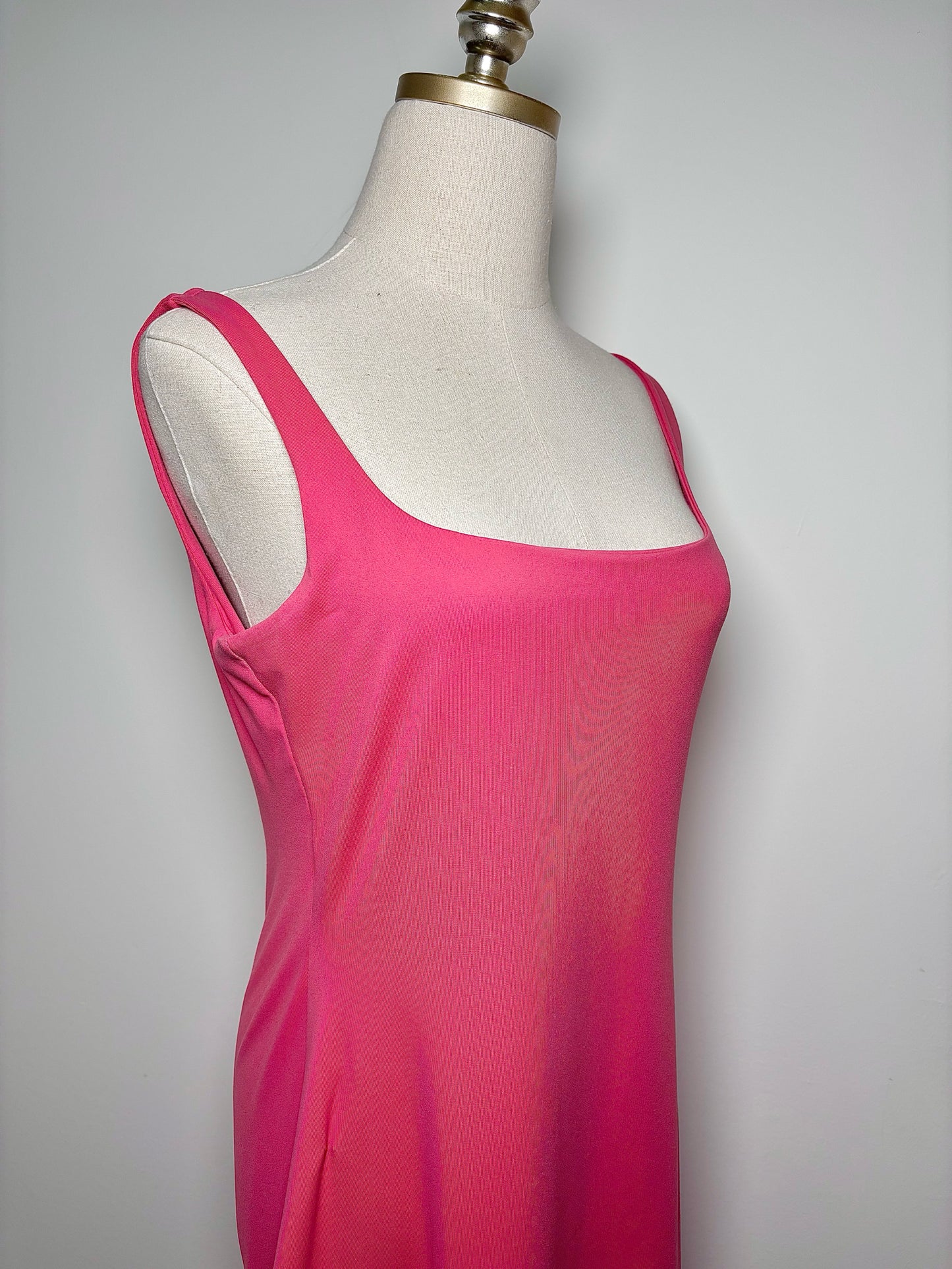 Women Size S Susana Monaco Pink Solid Nylon, Spandex Dress