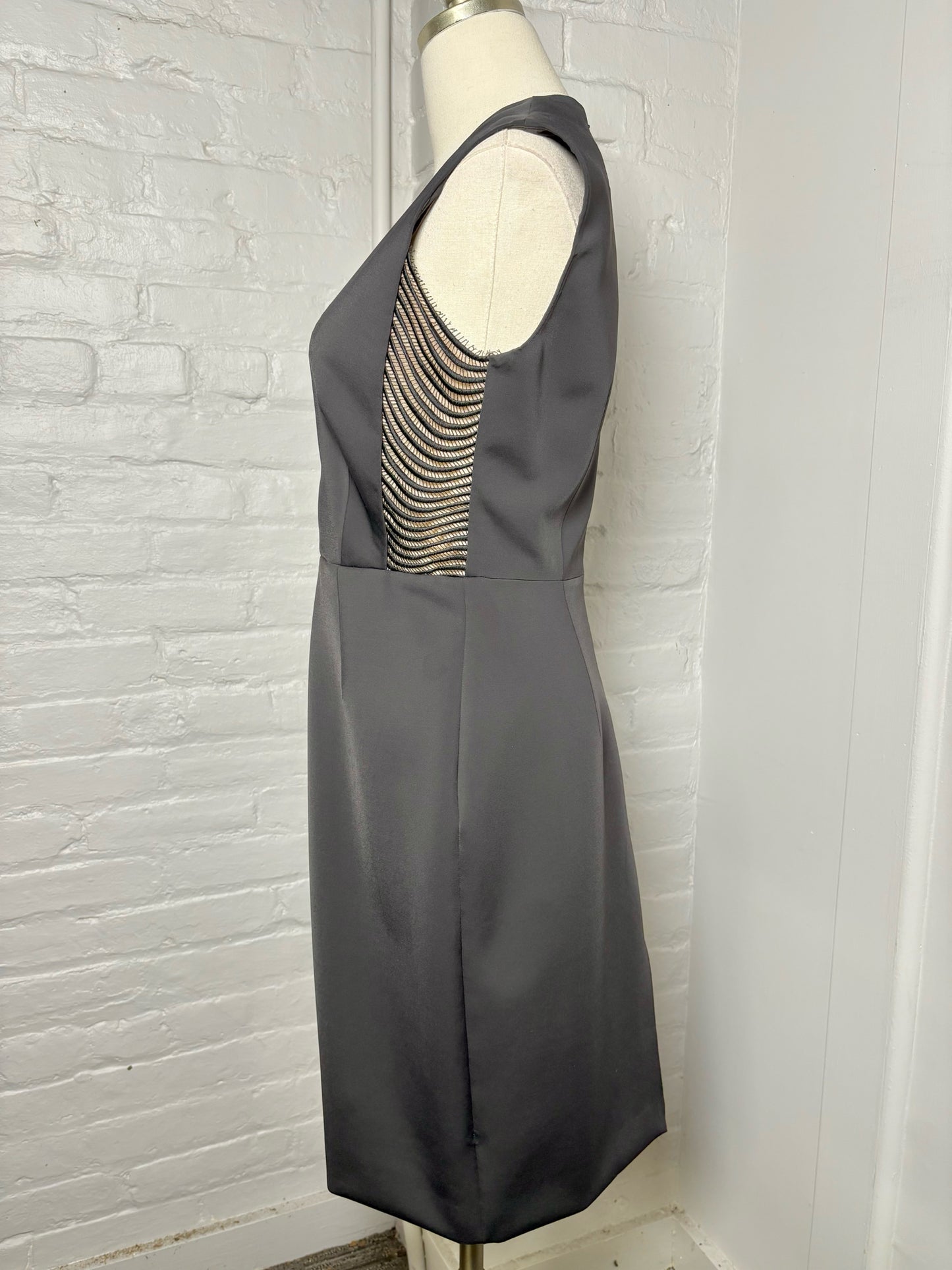 Women Size 8 Ph5 Black Solid Dress