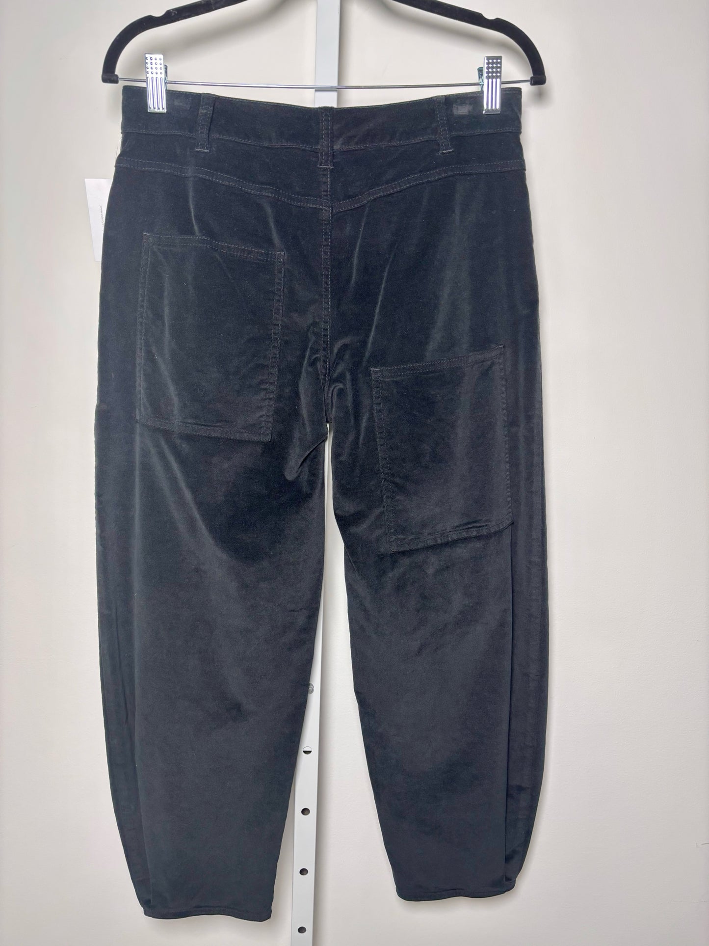 Women Size 26 Tibi Black Solid Pants