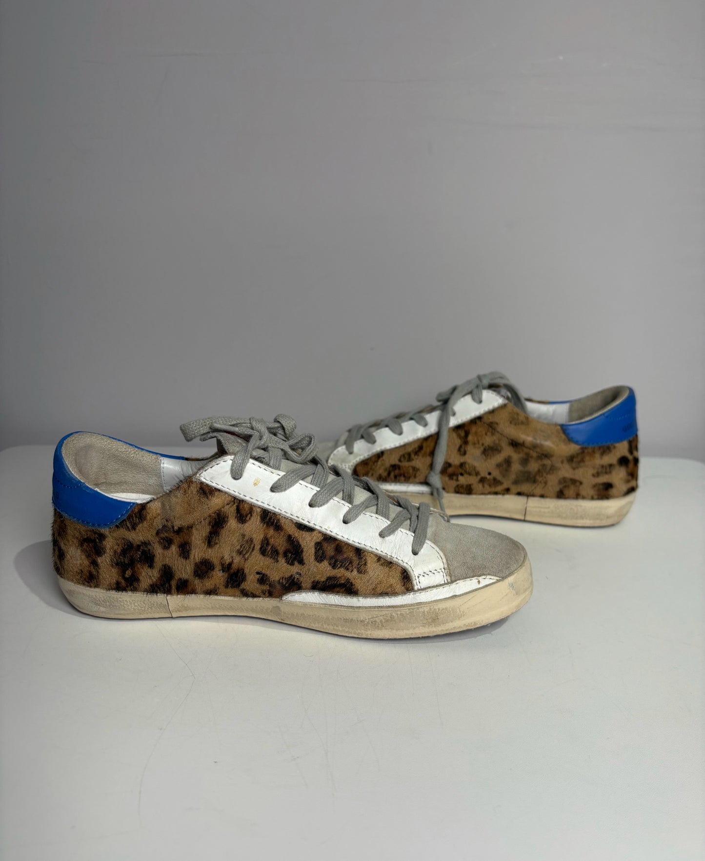 W Shoe Size 37 (7) Golden Goose Multi-Color Leather, Ponyhair Cowhide Sneakers