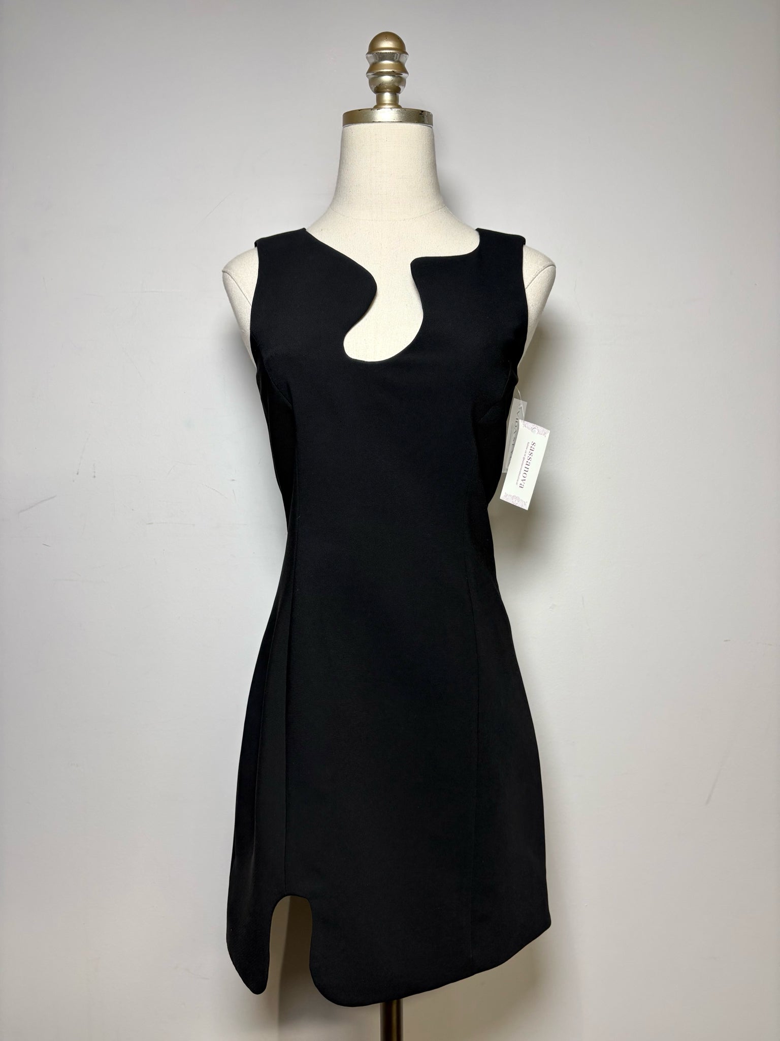 NWT/Pre-Owned XS Amanda Uprichard Black Solid Polyester Women's Dress – VIDA STYLE SHOP