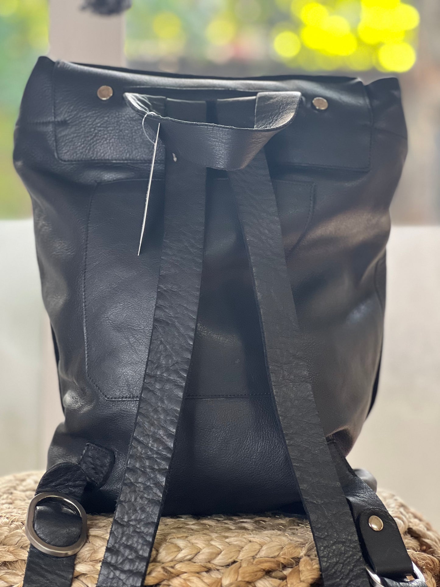 Daniella Lehavi Black Soft Leather Backpack
