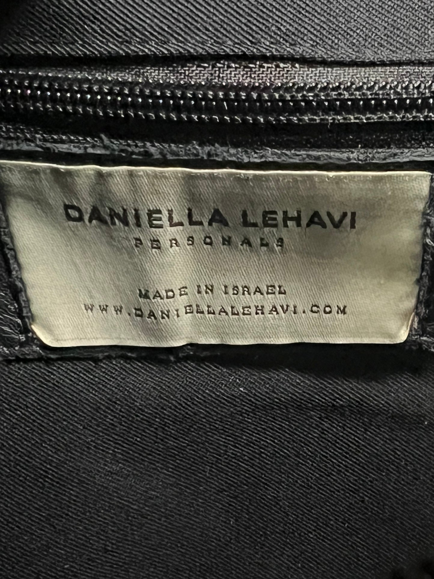 Daniella Lehavi Black Soft Leather Backpack