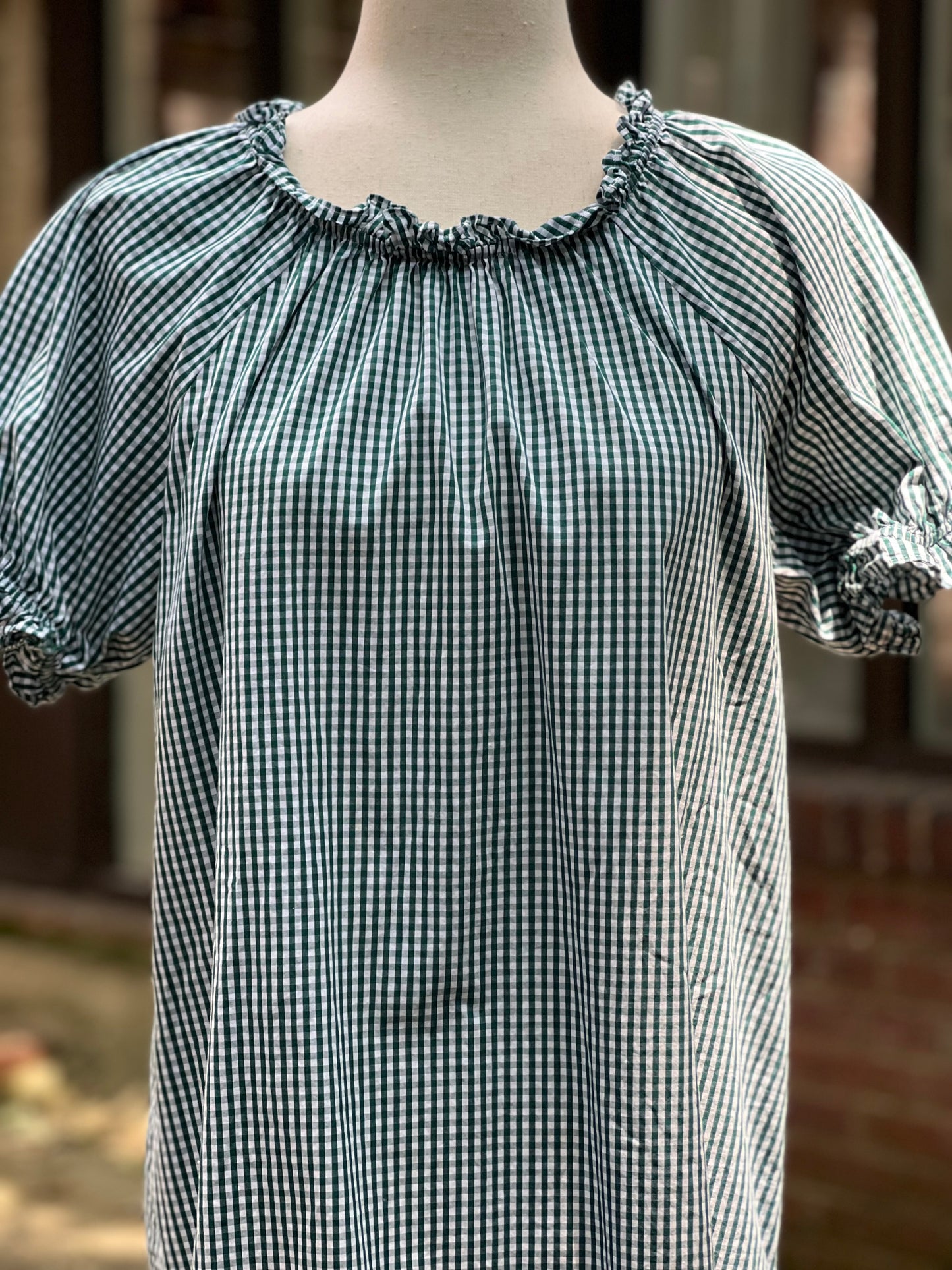 Hill House Checkered Mini Dress Size M