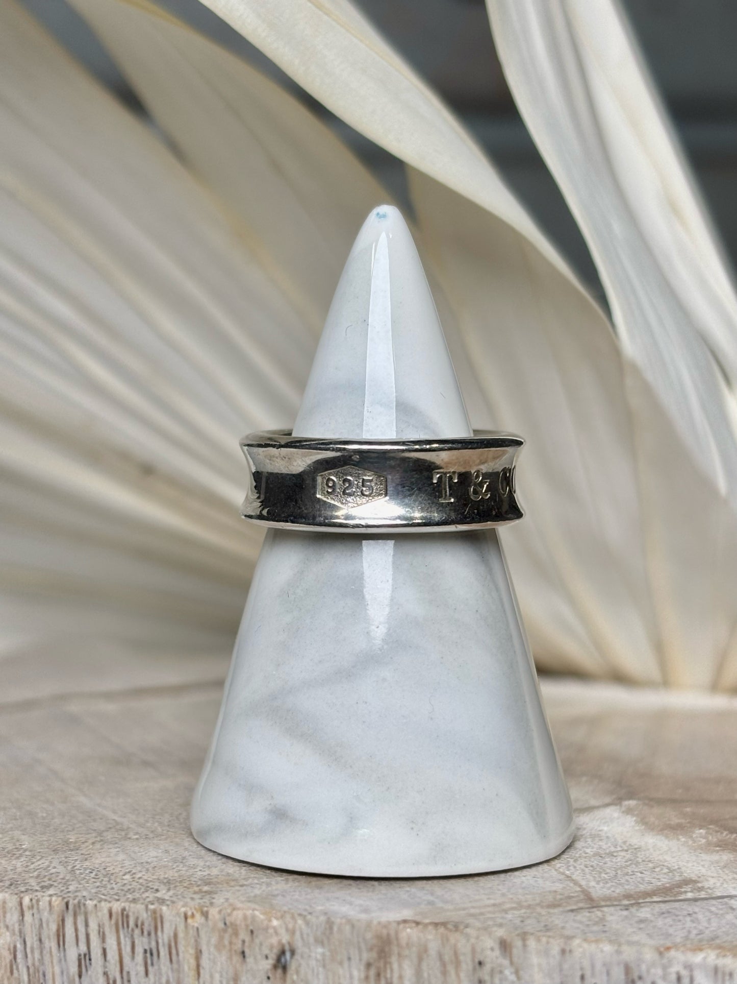 Tiffany & Co. Sterling Silver Size 6 Band 1997 Ring