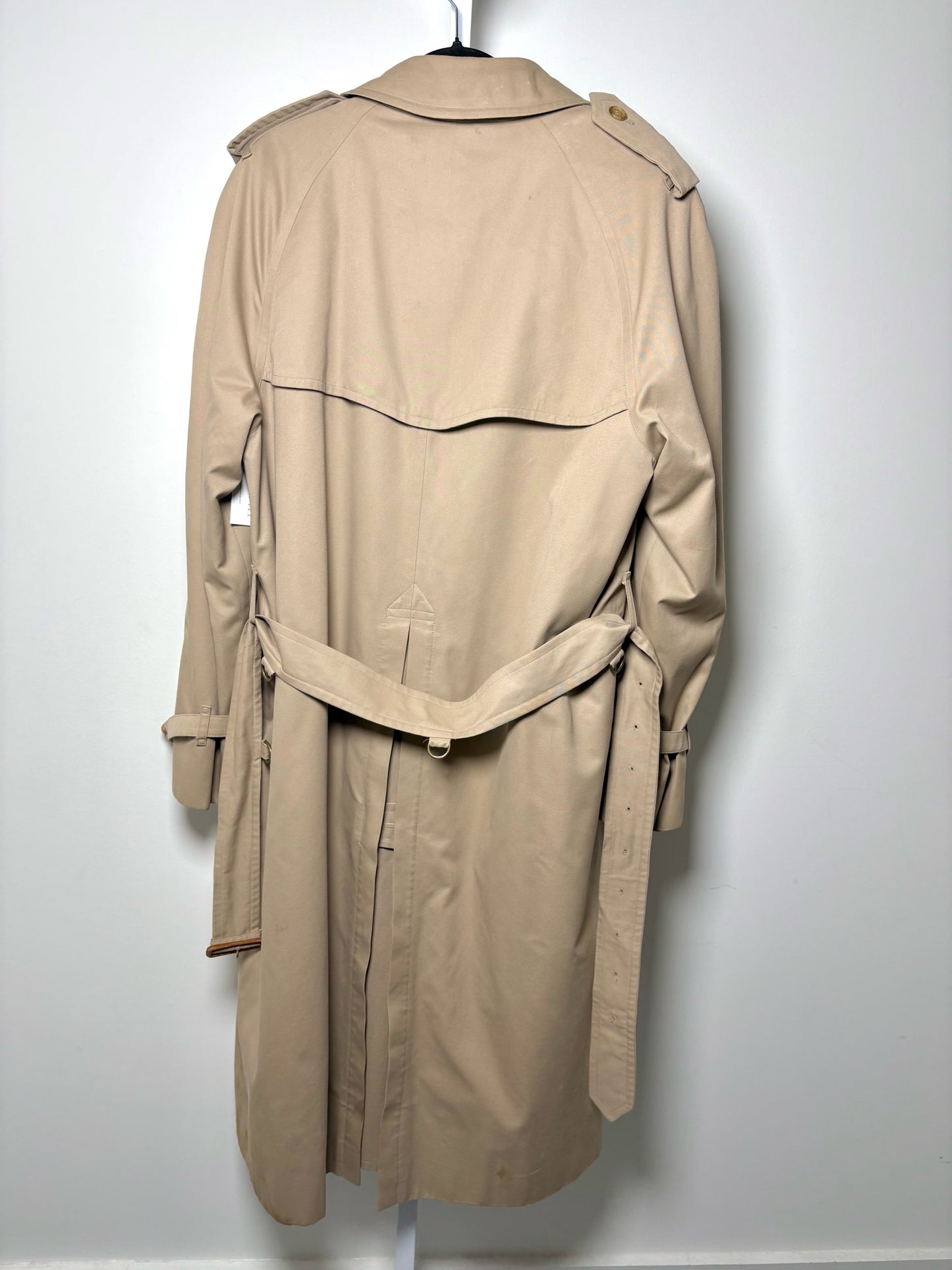 Burberrys' Khaki Cotton Solid Men's Coat