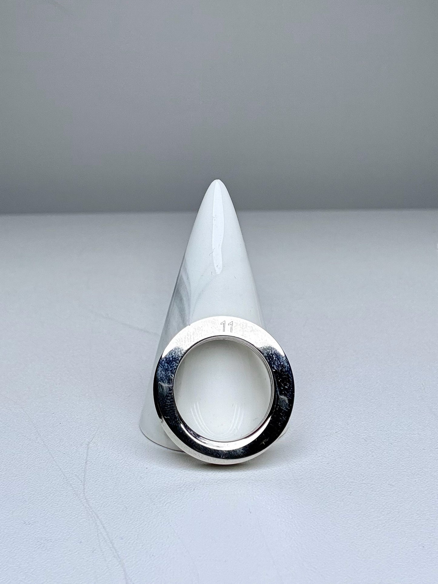 100% Ottone Brass Maison Margiela Silver 7 Like-New Ring