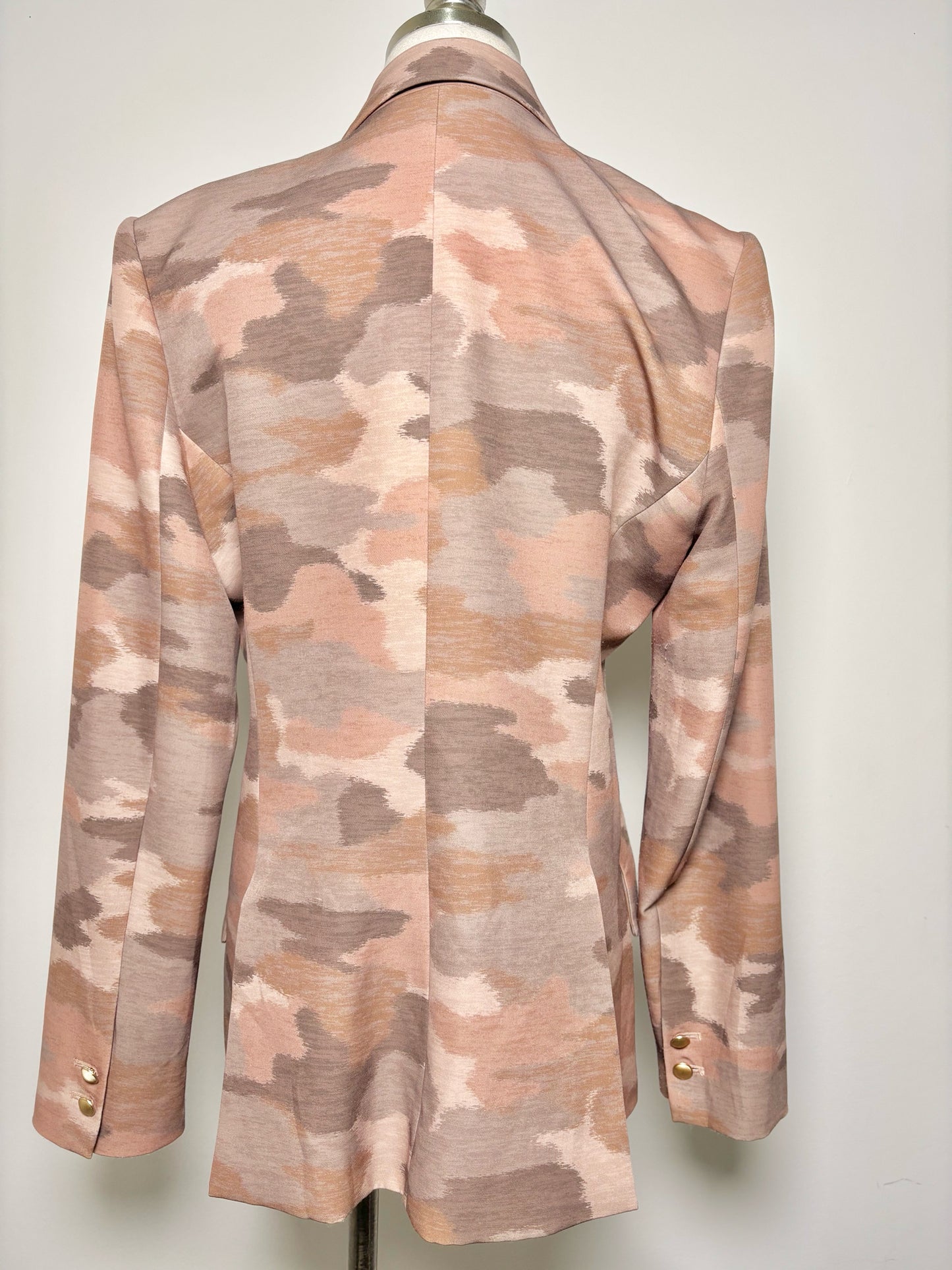 Women Size 8 L'Agence Brown Camoflage Blazer