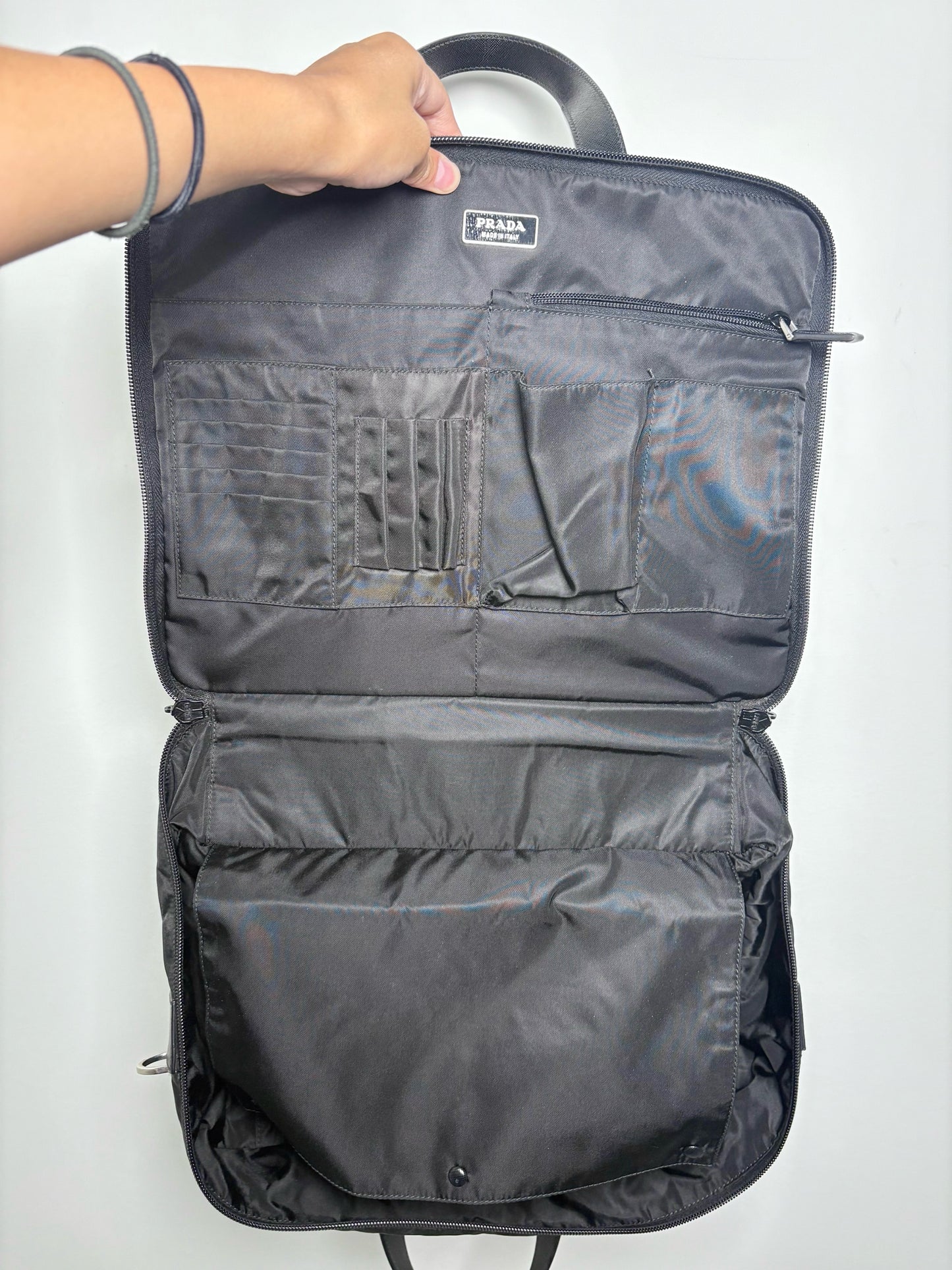 Tessuto Nylon Prada Pre-owned Briefcase