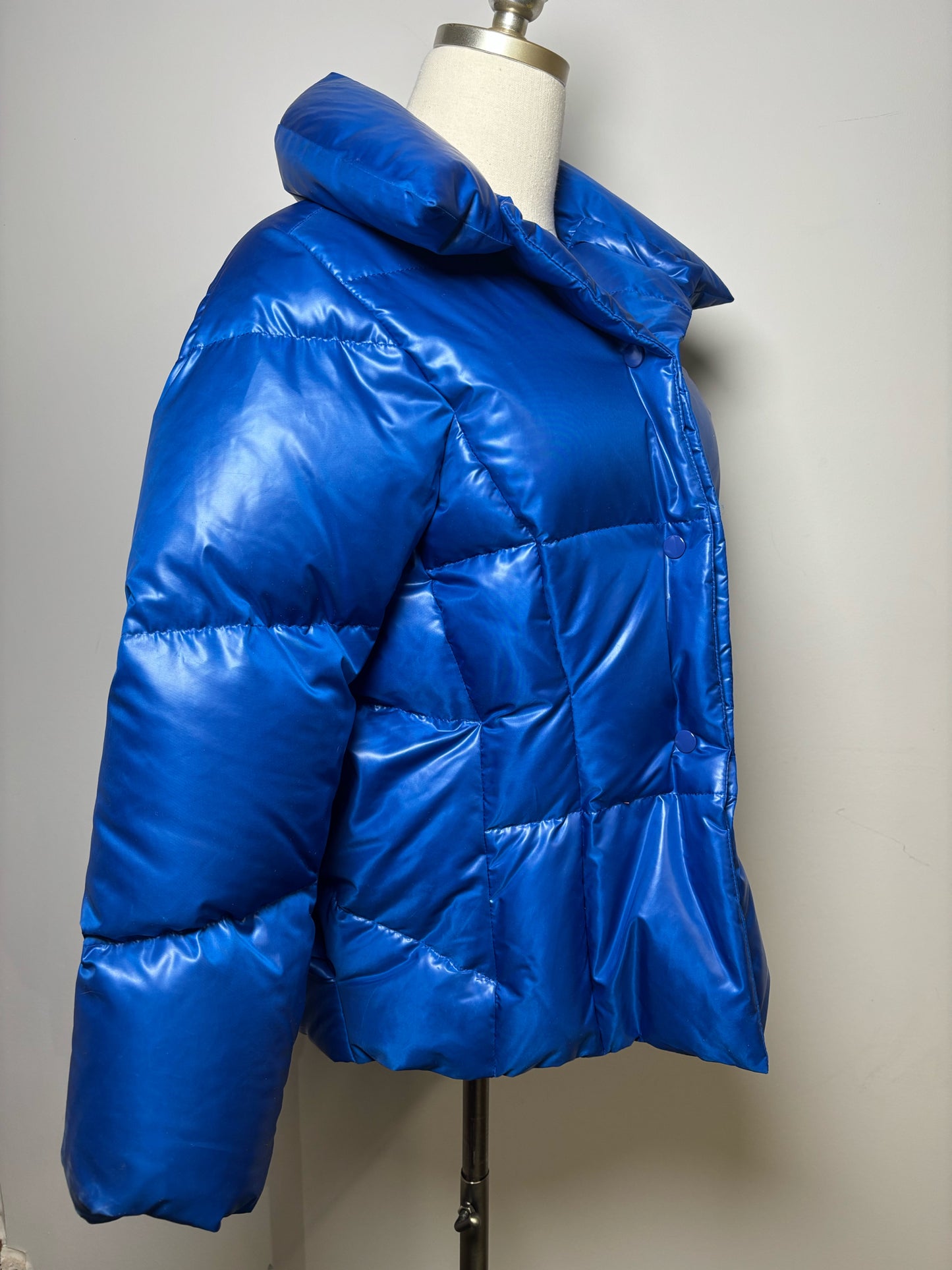 Women Size M Junya Watanabe Commes de Garcon Blue Solid Jacket
