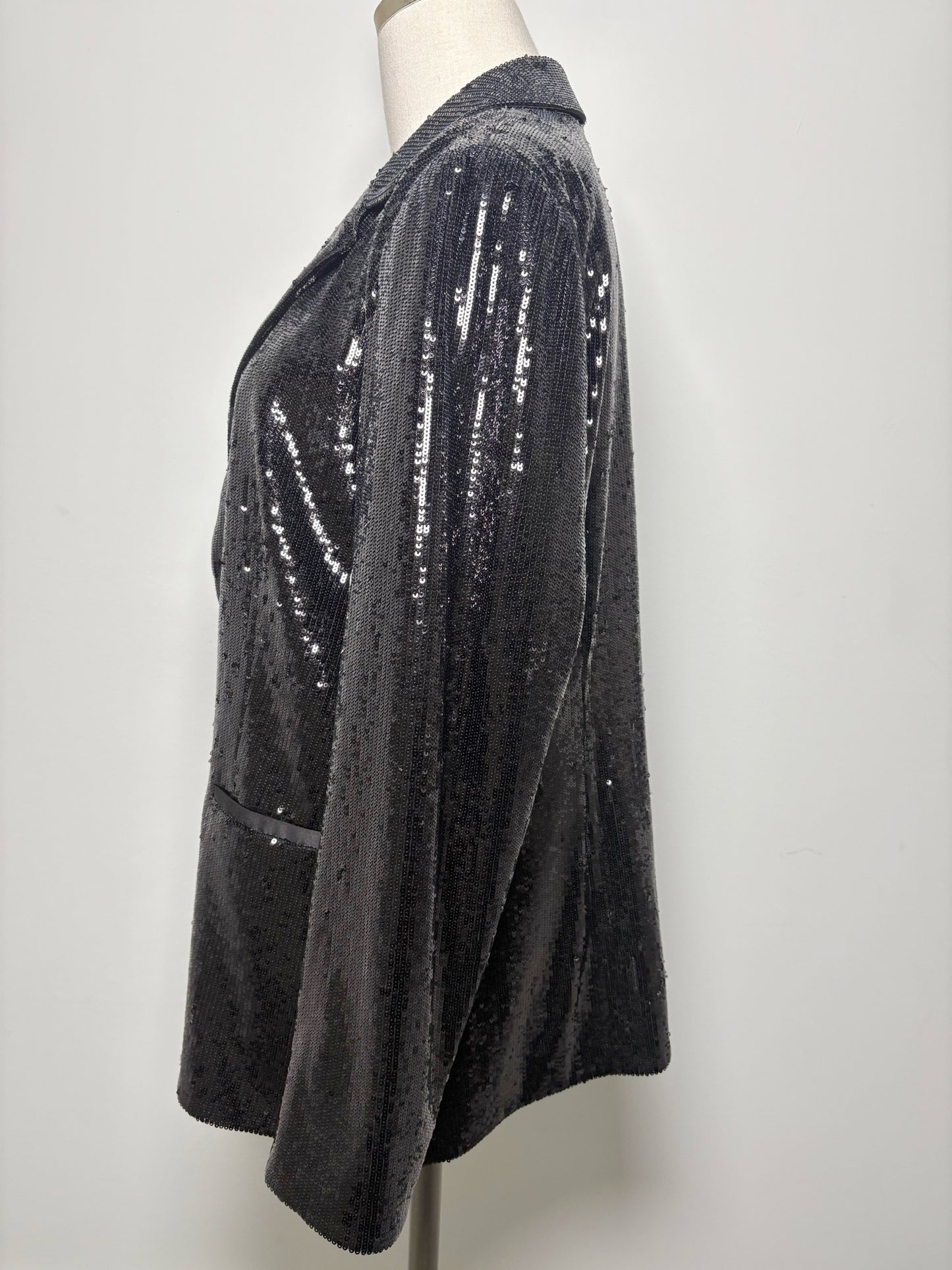 Women Size 14 Lafayette 148 Black Pre-owned Blazer