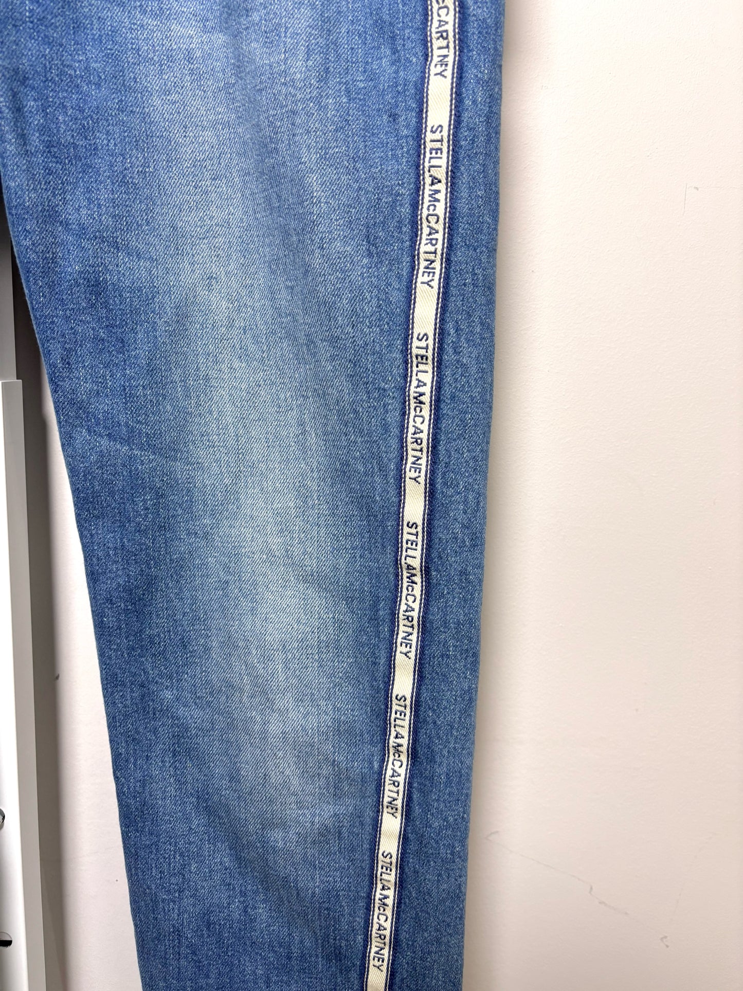 Women Size 27 (4, US) Stella McCartney Blue Solid Denim Jeans
