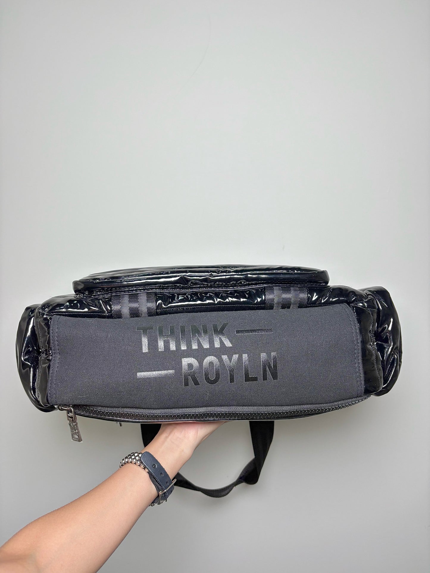 Patent Leather NWOT Think Royln Mini Duffle
