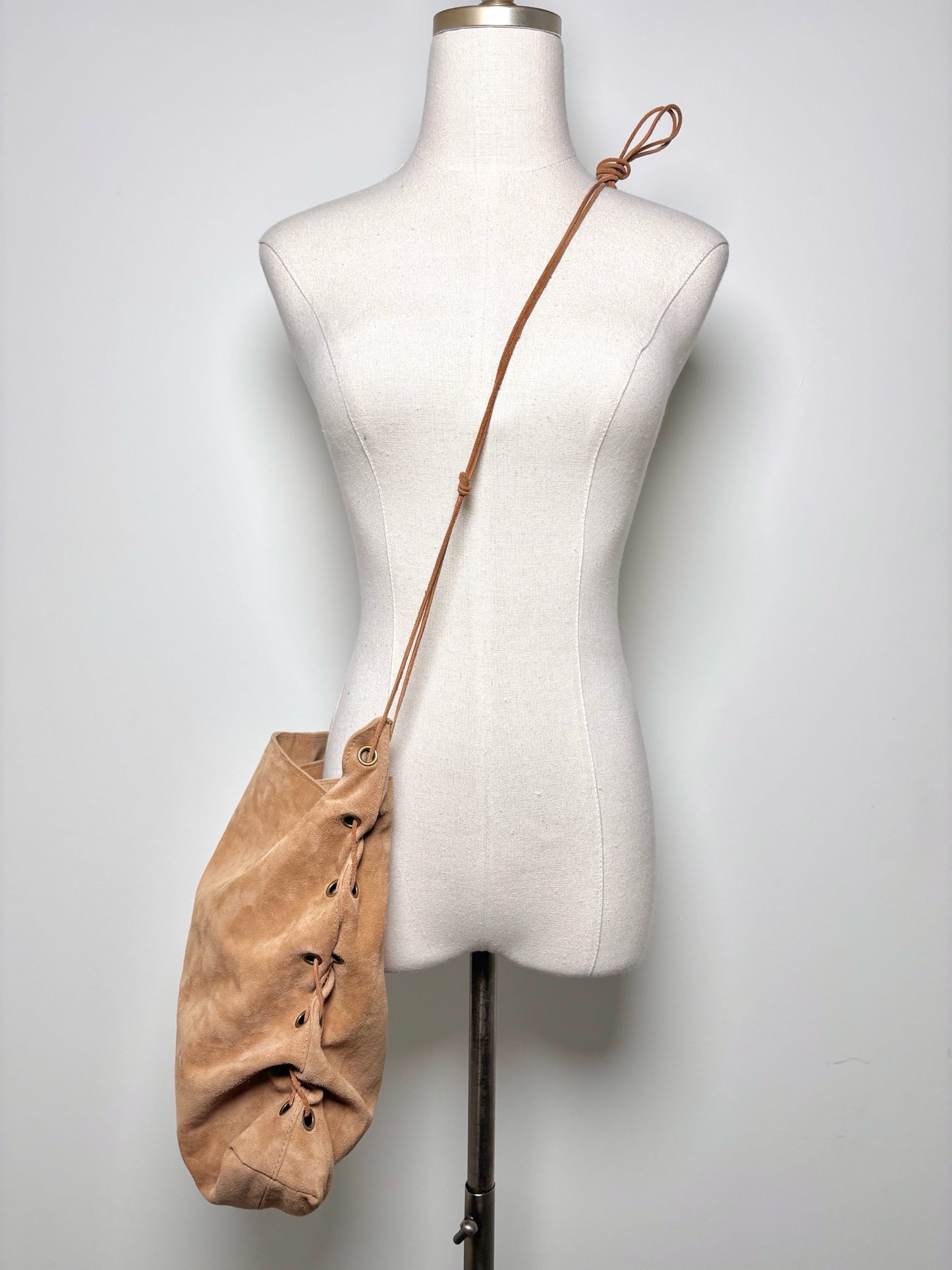 Zimmermann Solid Suede Camel Suede Purse