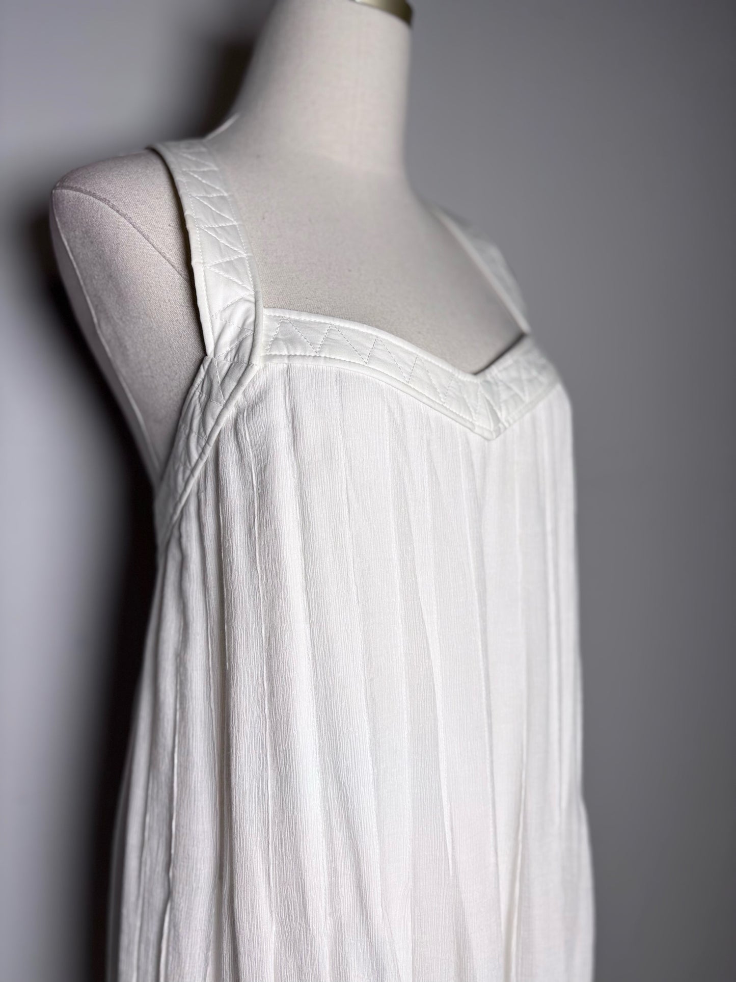 Women Size 4 (S) Rag & Bone White Solid 100% Cotton Pre-owned Dress