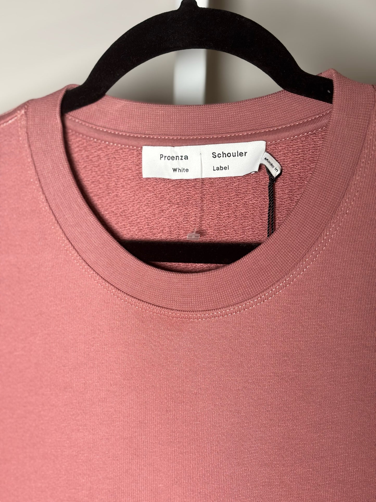 Women Size S Proenza Schouler Pink Solid NWT Midi Dress