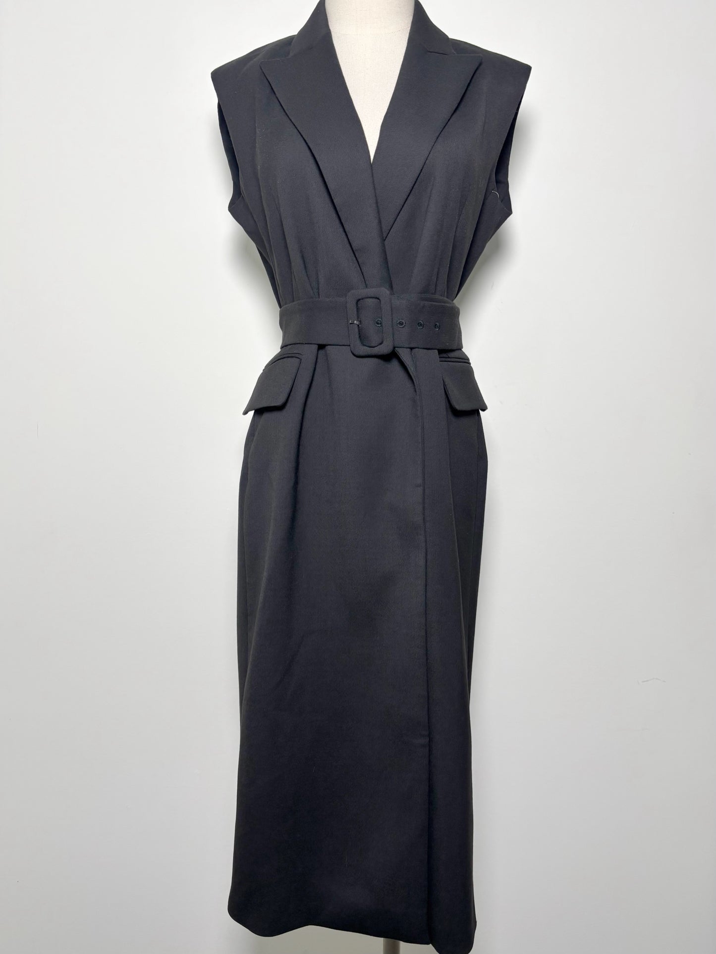 Women Size (2-4/S) Ted Baker Black Vest NWT Dress