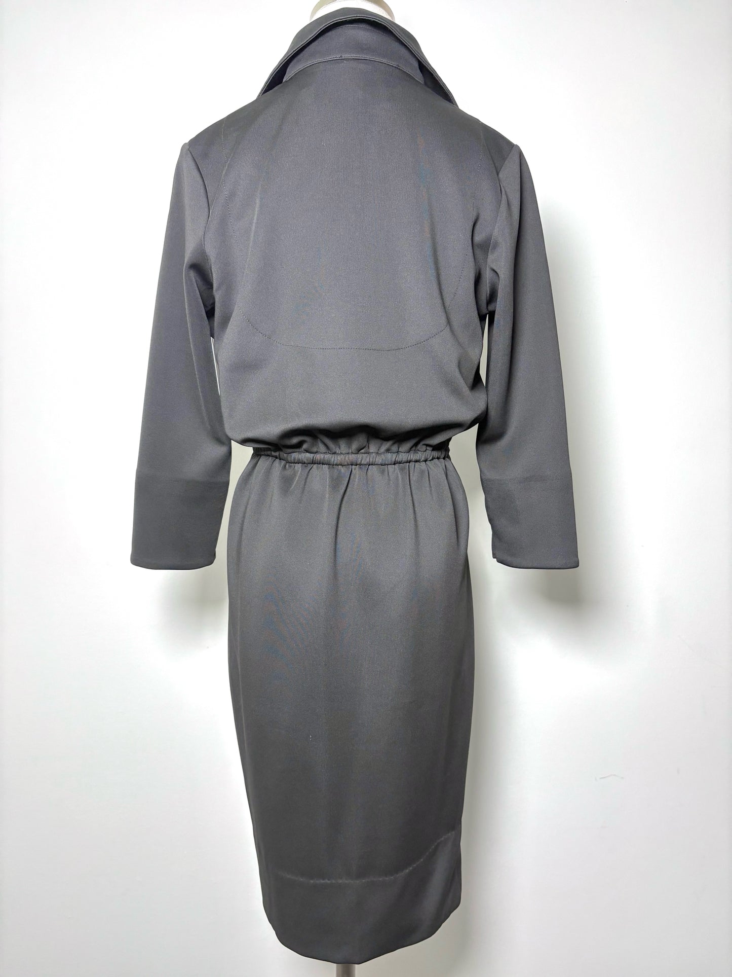 Women Size XS Gretchen Scott Black Solid Polyester, Spandex NWT Dress