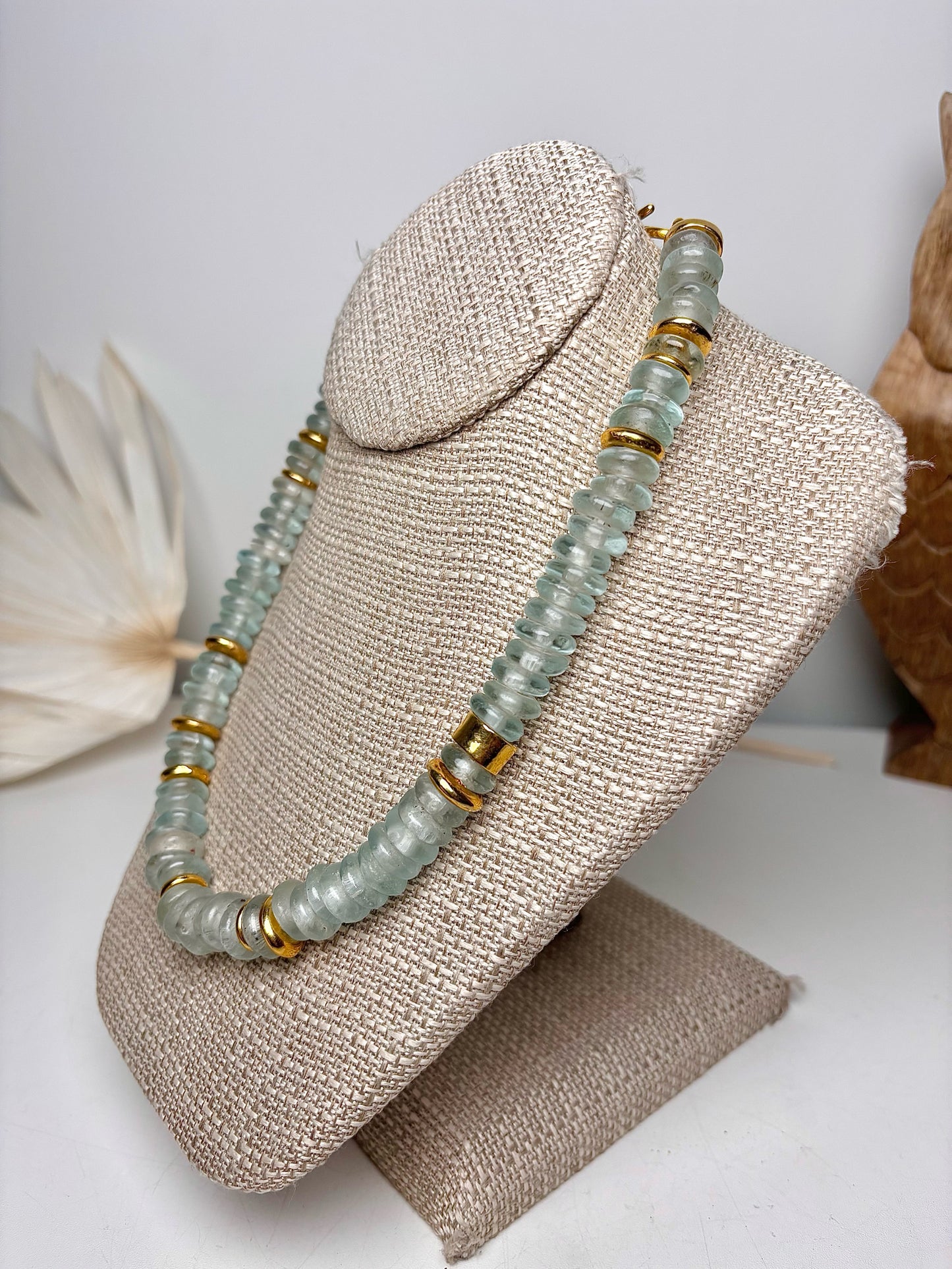 Lizzie Fortunato Semi-Precious Stones Gold-Plated Brass Necklace