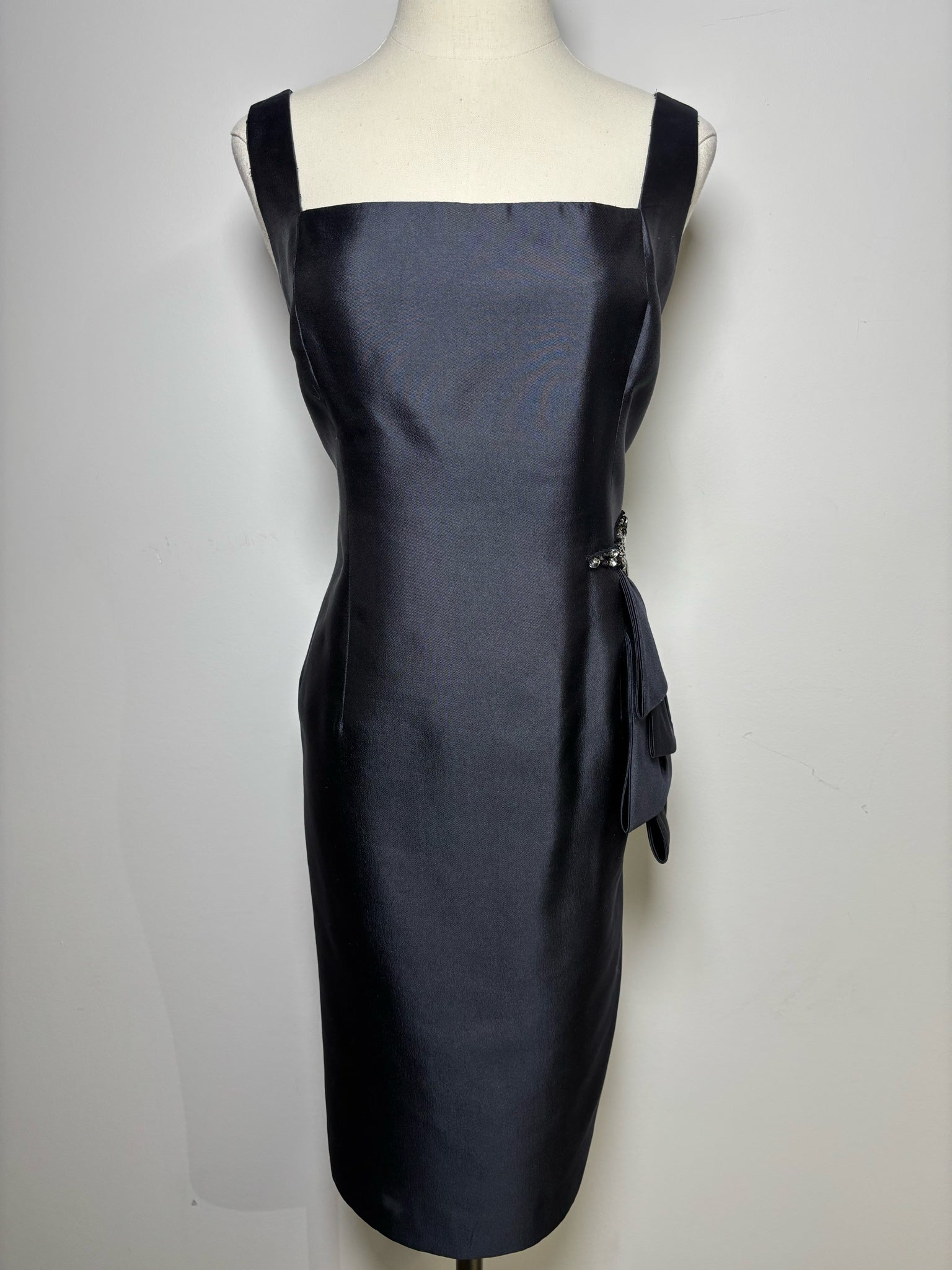 rickie freeman for teri jon dresses Women Size 14 Rickie Freeman for Teri Jon Navy Solid Dress VIDA STYLE SHOP rickie freeman for teri jon dresses Women Size 14 Rickie Freeman for Teri Jon Navy Solid Dress VIDA STYLE SHOP
