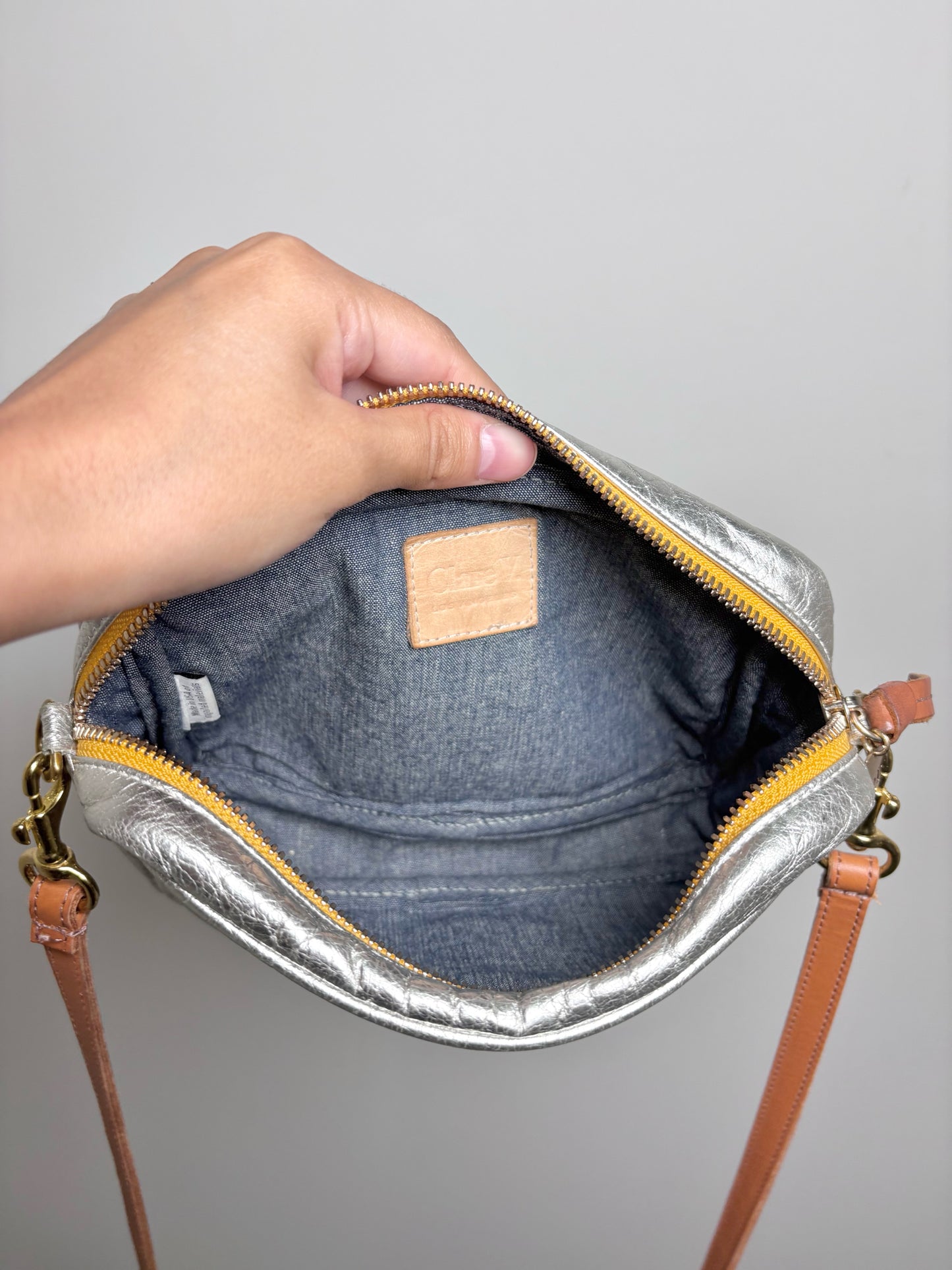 Leather Clare V. Pre-owned Small Purse