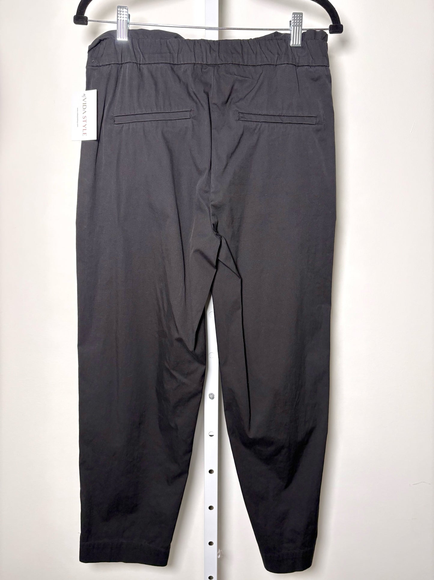 Women Size M MAC Black Solid Pants