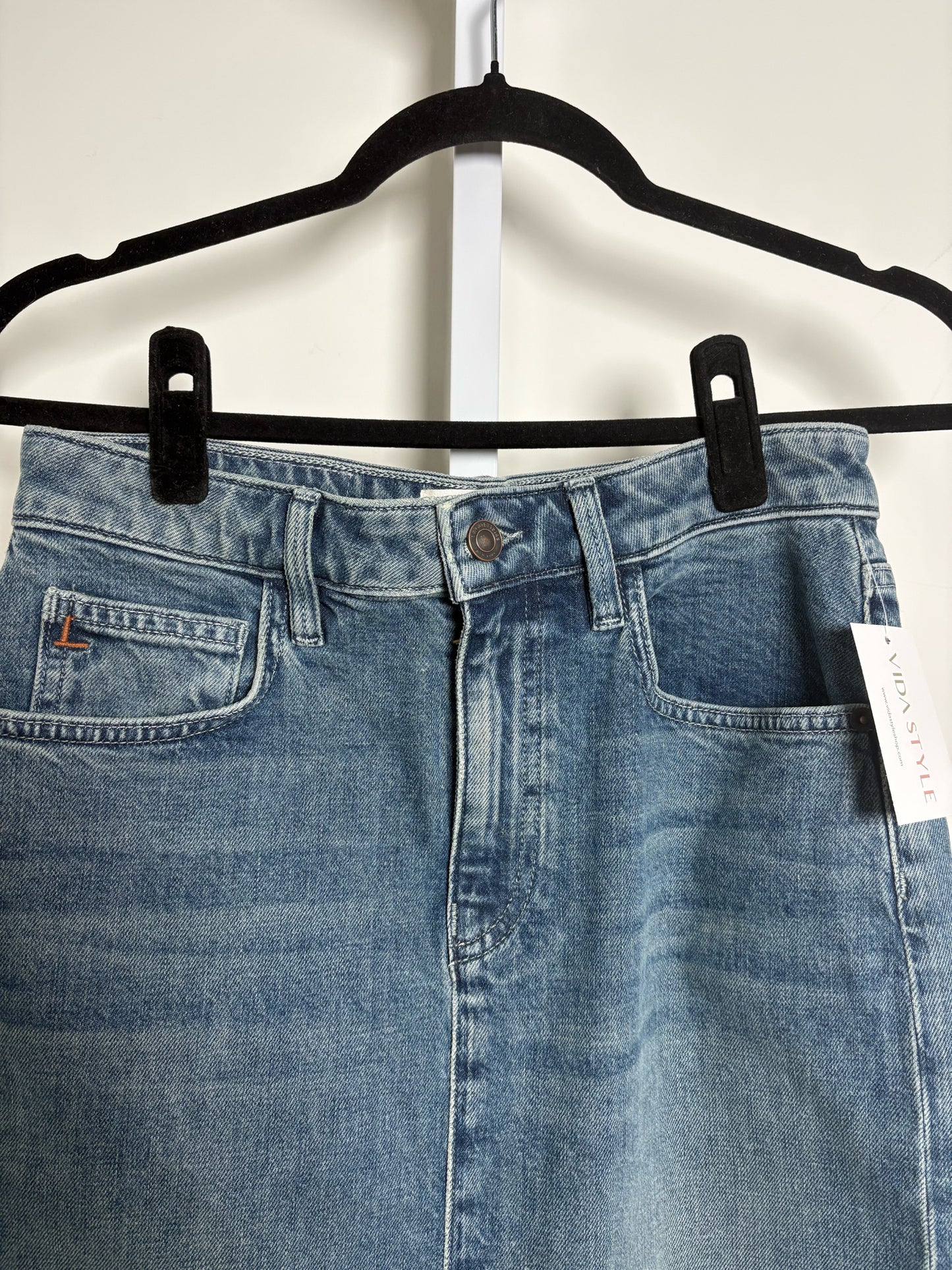 Women Size 25 Lafayette 148 Blue NWT Skirt