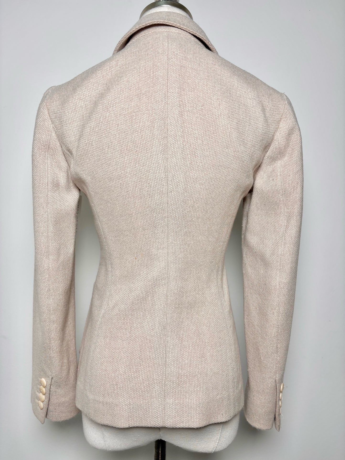 Women Size 2 Max Mara Oatmeal Solid Blazer