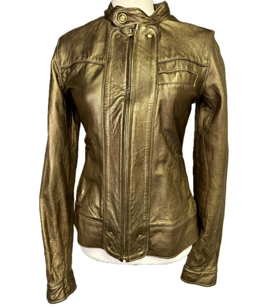 Mike & Chris Cowhide Leather Jacket