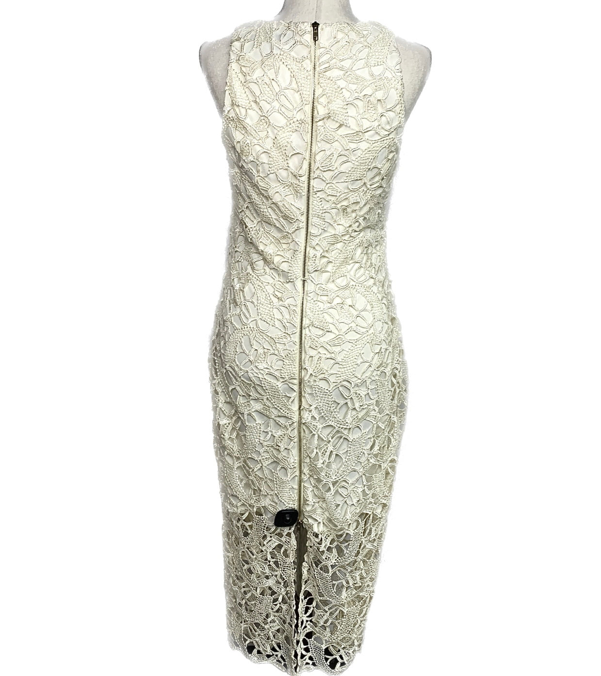 Women Size L Alexia Admor White Eyelet Dress