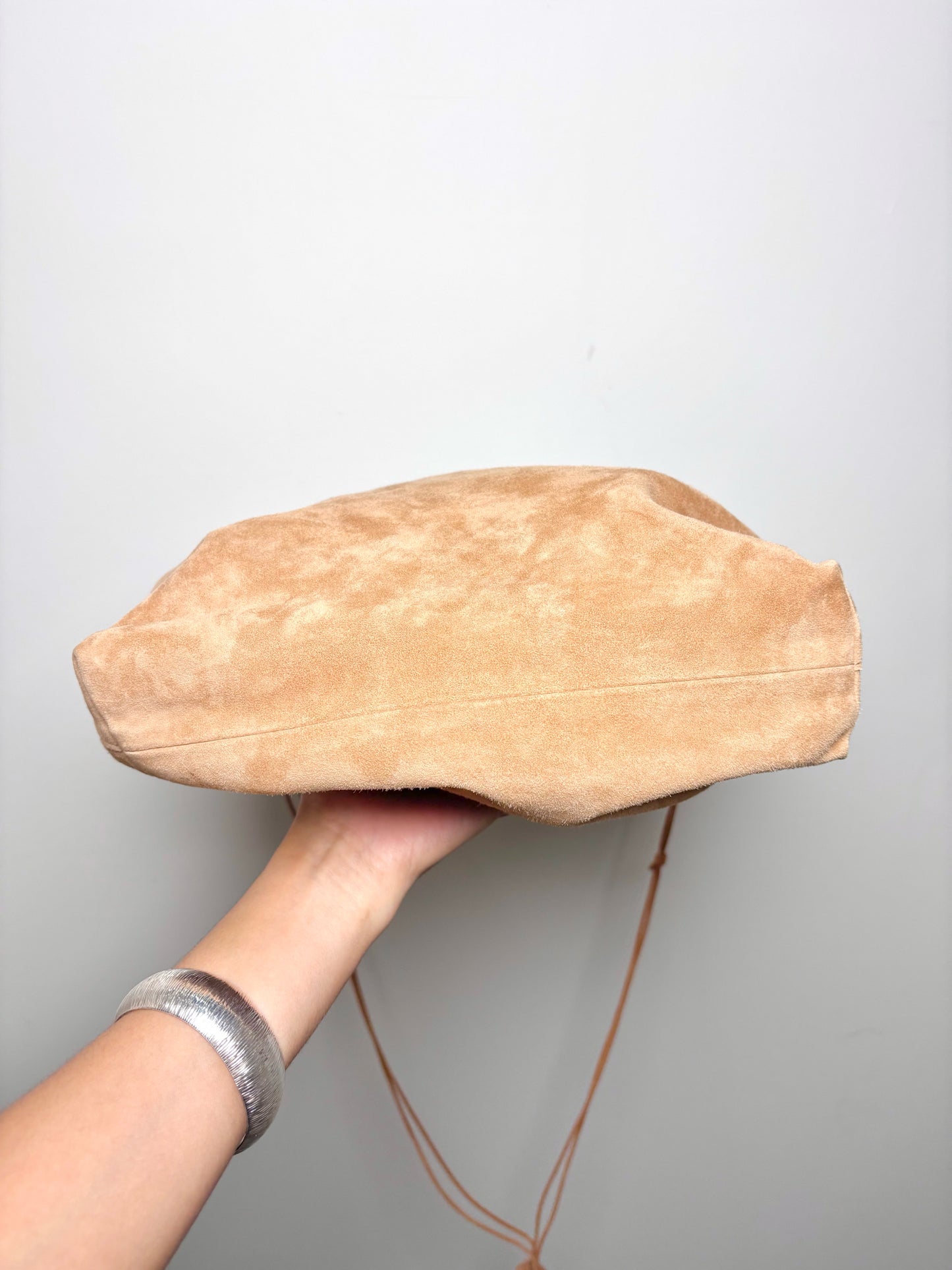 Zimmermann Solid Suede Camel Suede Purse
