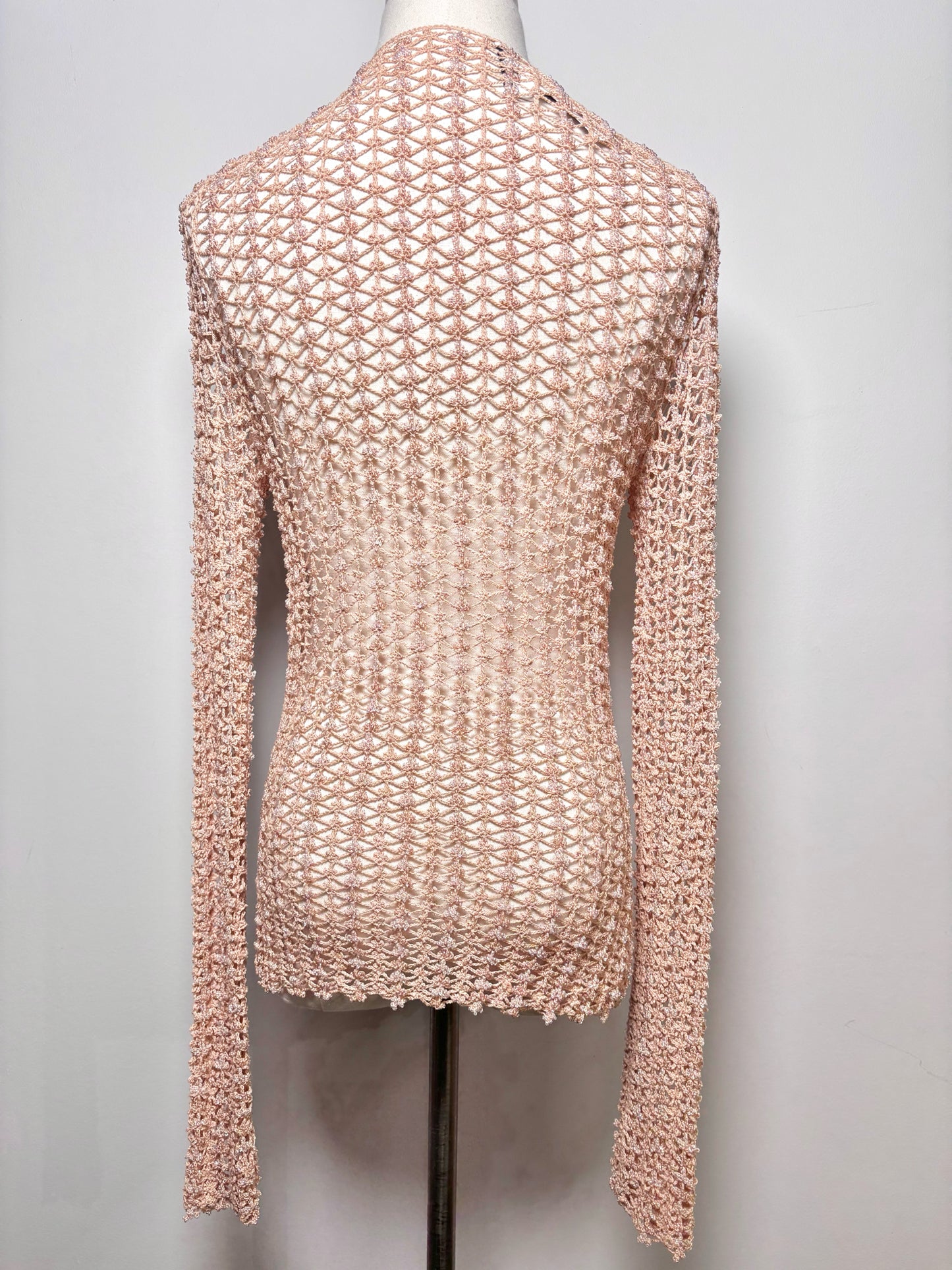 Women Size 8 Moschino Cheap and Chic Khaki Knitted Cotton NWT Sweater