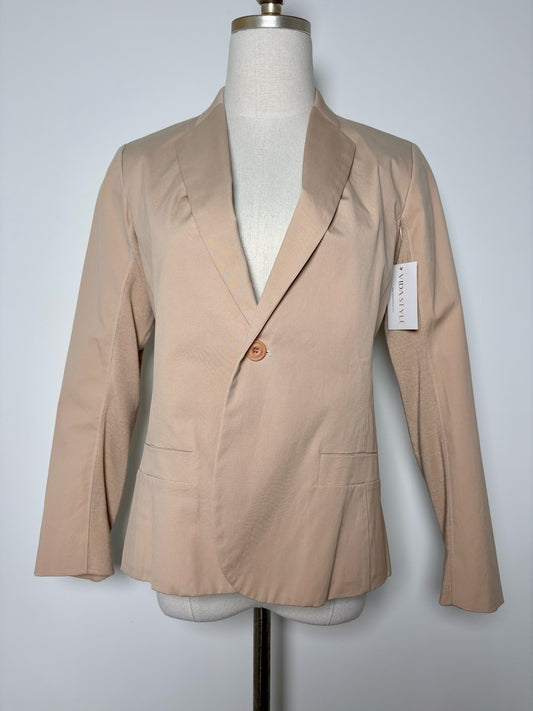 Casual Blazer RICK OWENS Tan Chino Cotton One Button 10/L
