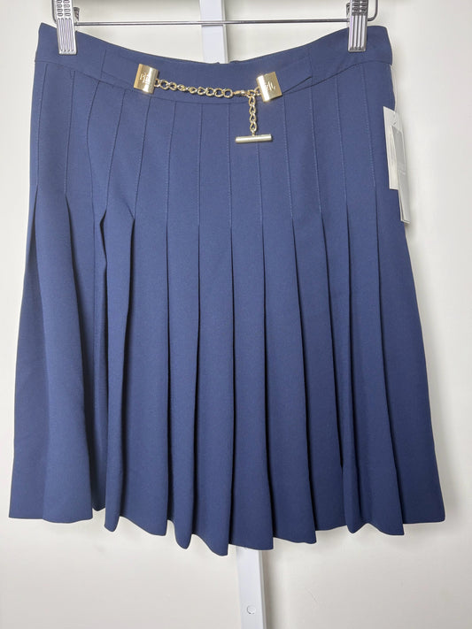 Women Size 00 Lauren Ralph Lauren Navy Solid NWT Skirt