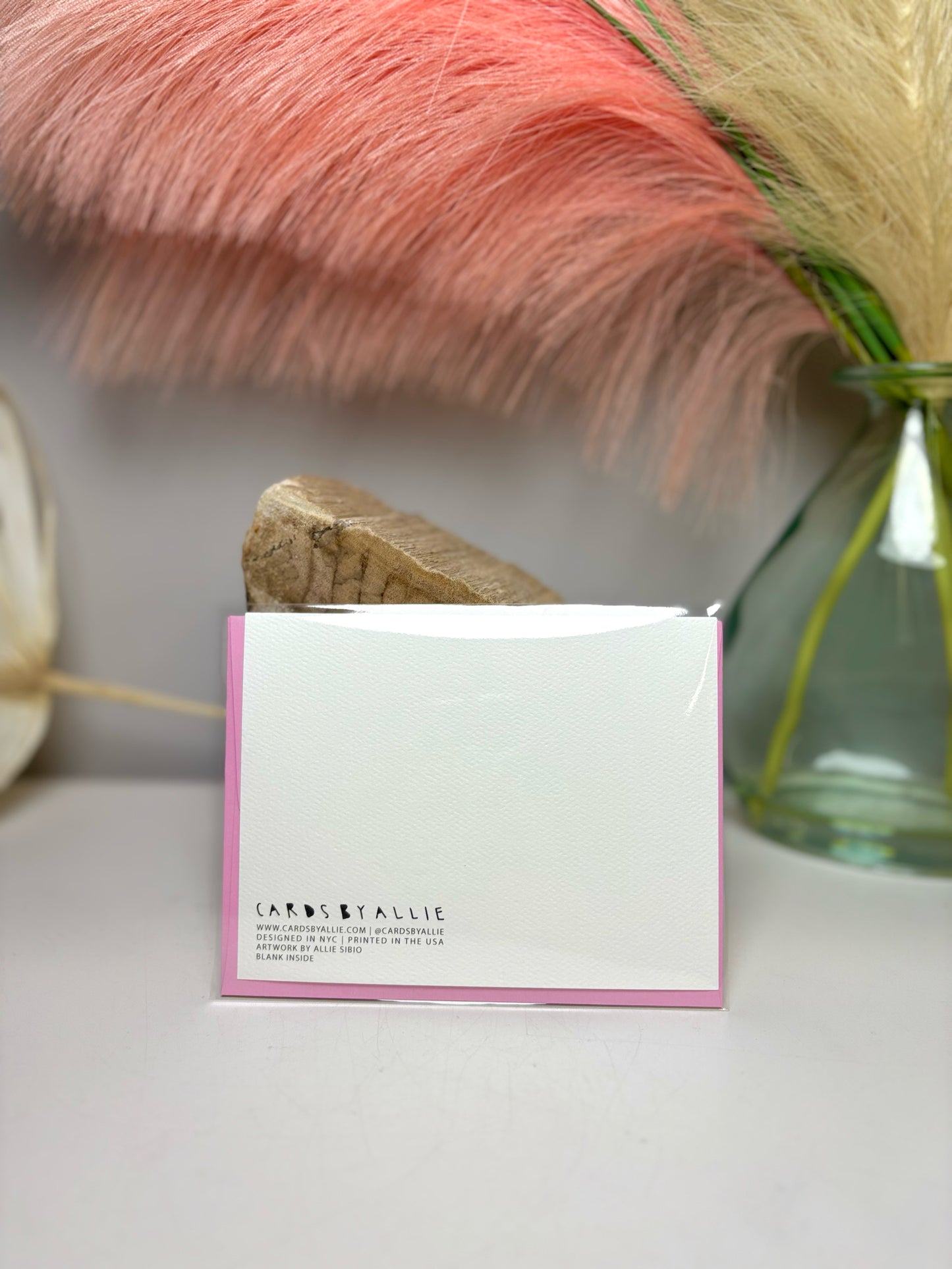 Paper Cards by Allie Greeting Card Gum Chews You