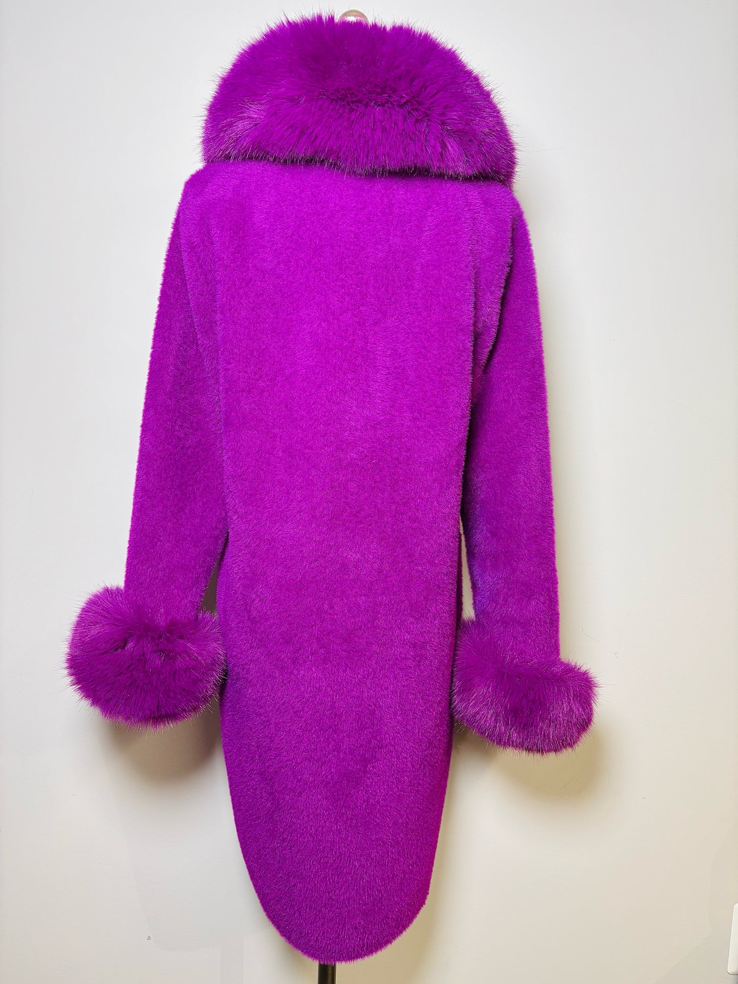 Women Size S/P Joseph Ribkoff Purple Solid Cardigan NWT Sweater