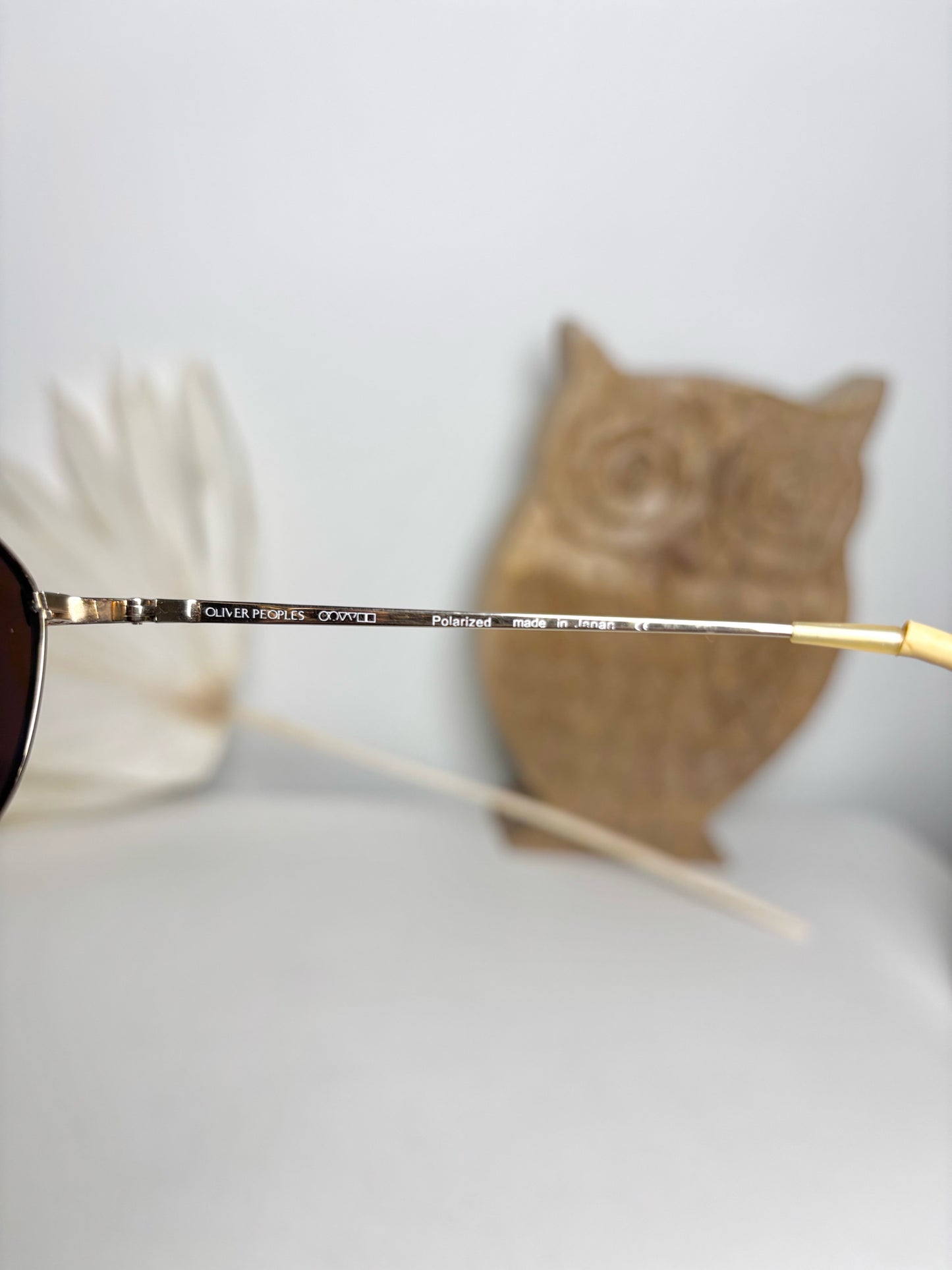 Men's Oliver Peoples Gold Sunglasses