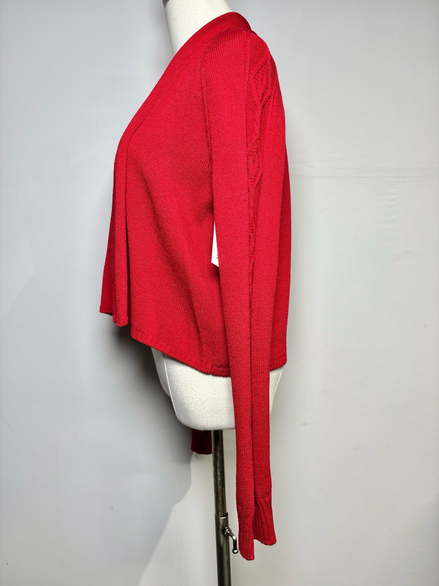 Women Size M St. John Sport Red Sweater