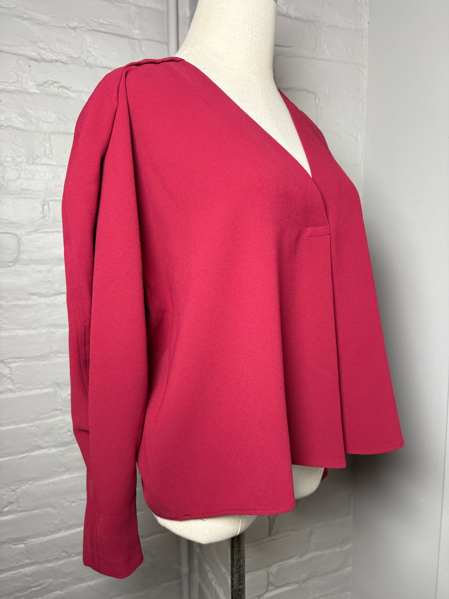 Women Size 38 (M US) IRO Wine/Burgundy Pre-owned Blouse