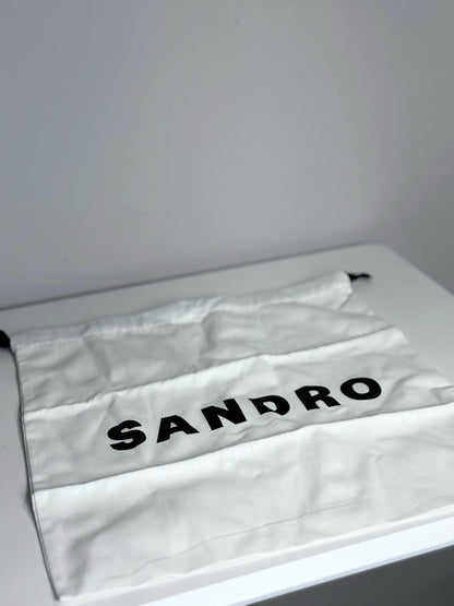 W Shoe Size 40 Sandro Green & white Leather Sneakers