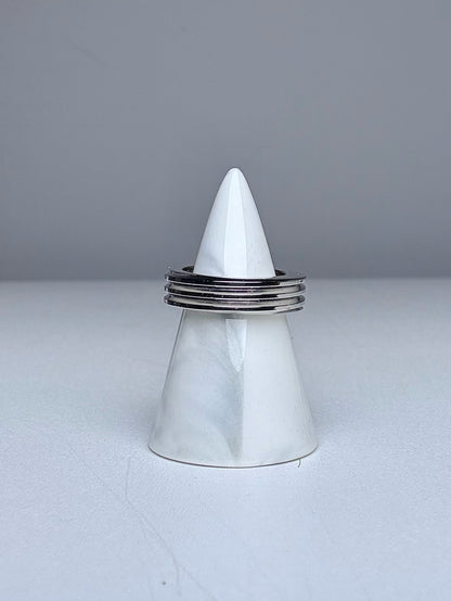 100% Ottone Brass Maison Margiela Silver 7 Like-New Ring