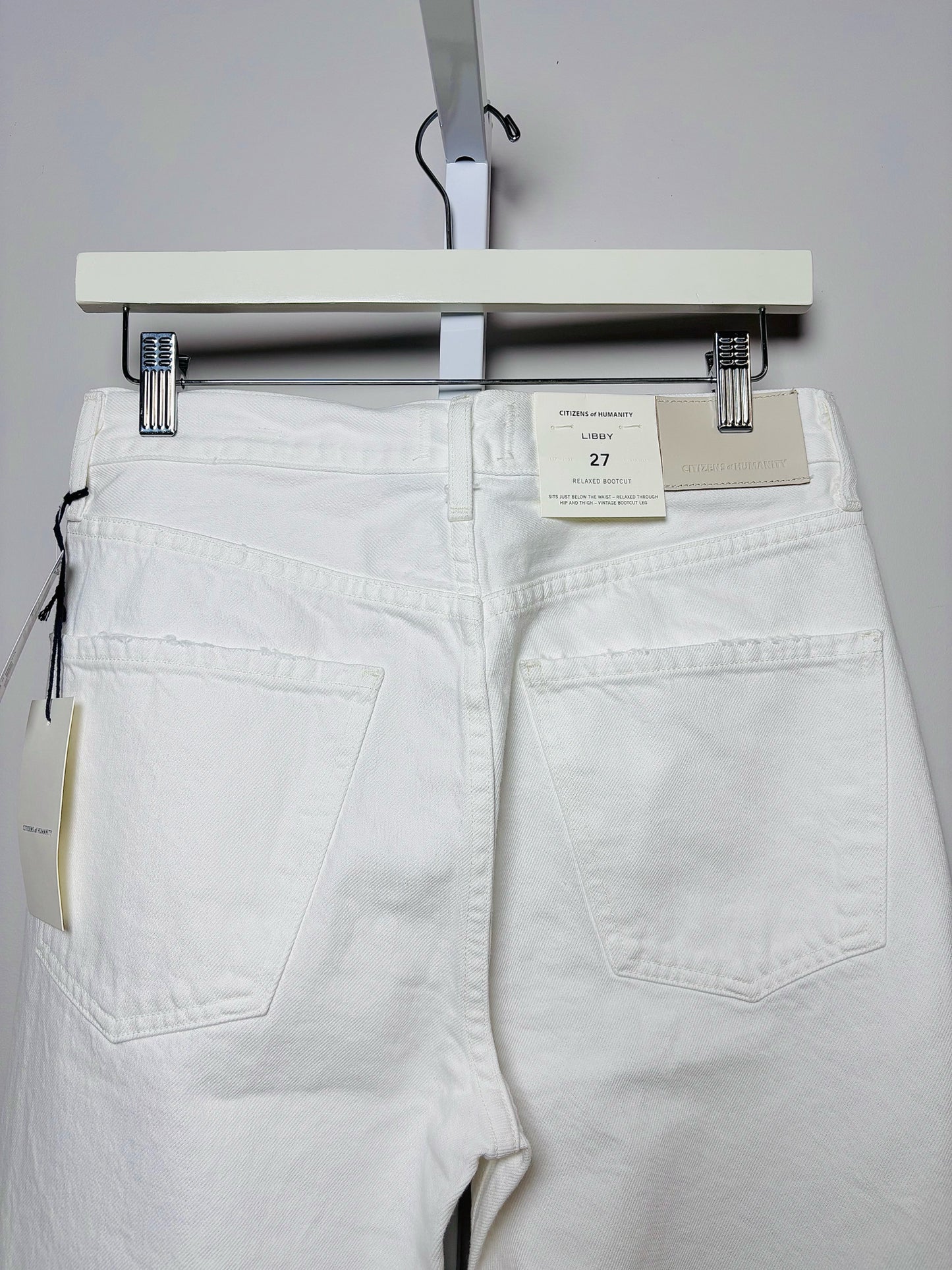 Women Size 27 Citizens of Humanity Off White Denim Pants