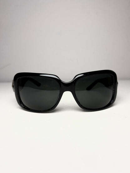 Jimmy Choo 0807 Rocks Pre-owned Black Acetate Rare Sunglasses
