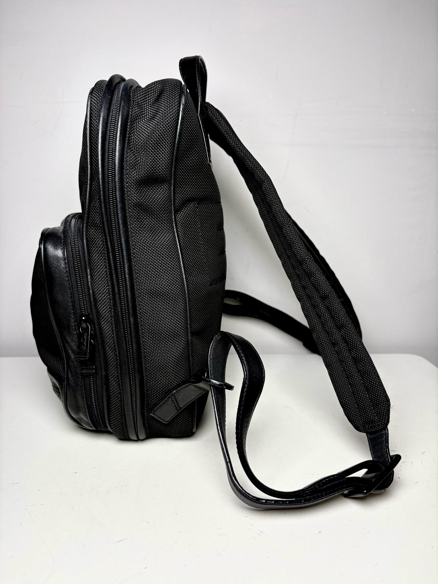 Tumi Black Ballistic Nylon Men's Backpack